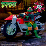 Raphael from Teenage Mutant Ninja Turtles ULTIMATES! Wave 14 with Shell Cycle