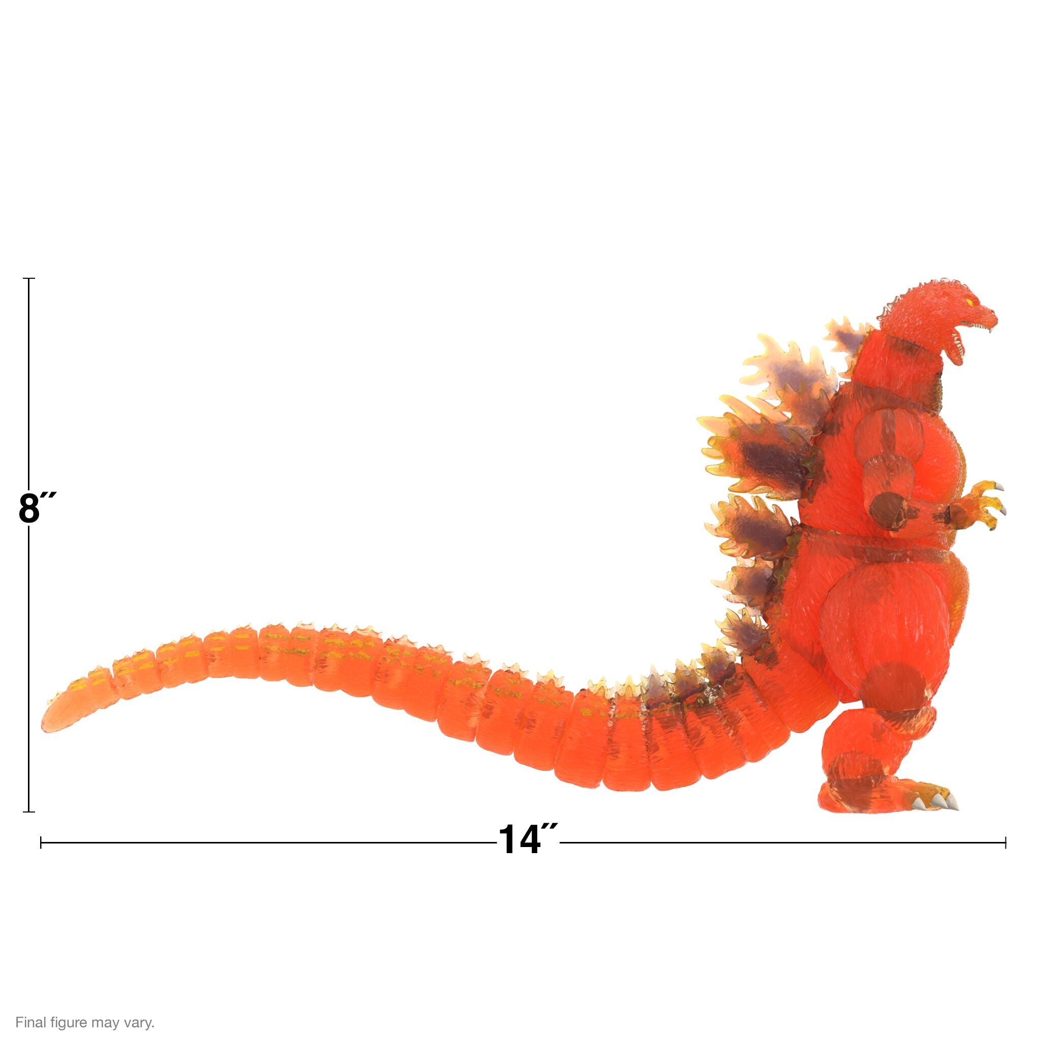 Toho ULTIMATES! - Blazing Godzilla (1200º Clear Orange)