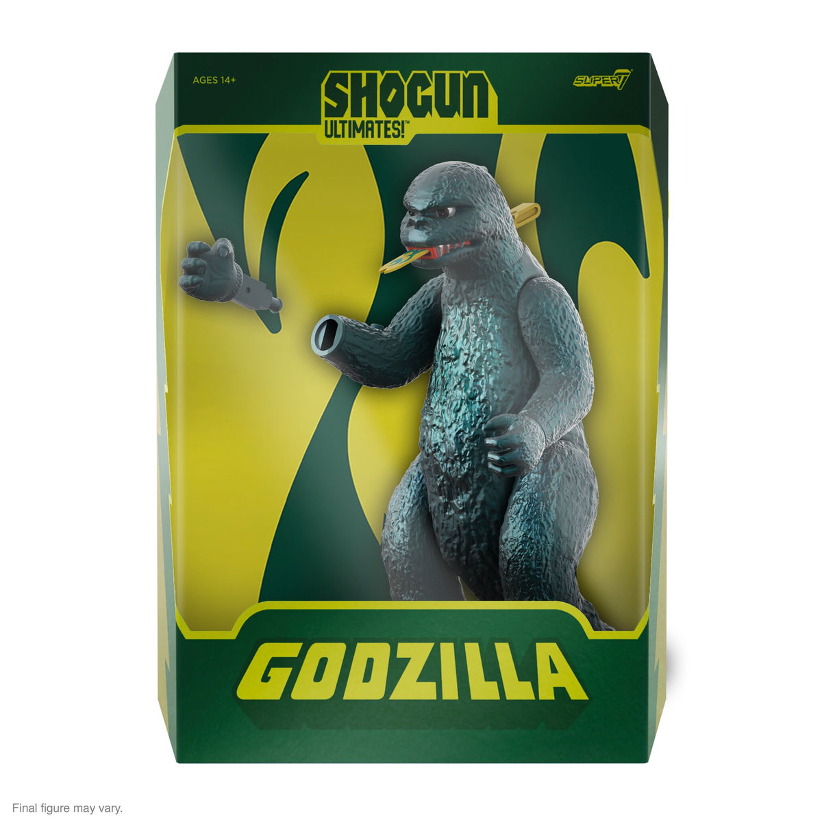 Toho ULTIMATES! - Shogun Godzilla (Green Metallic Hawaii)
