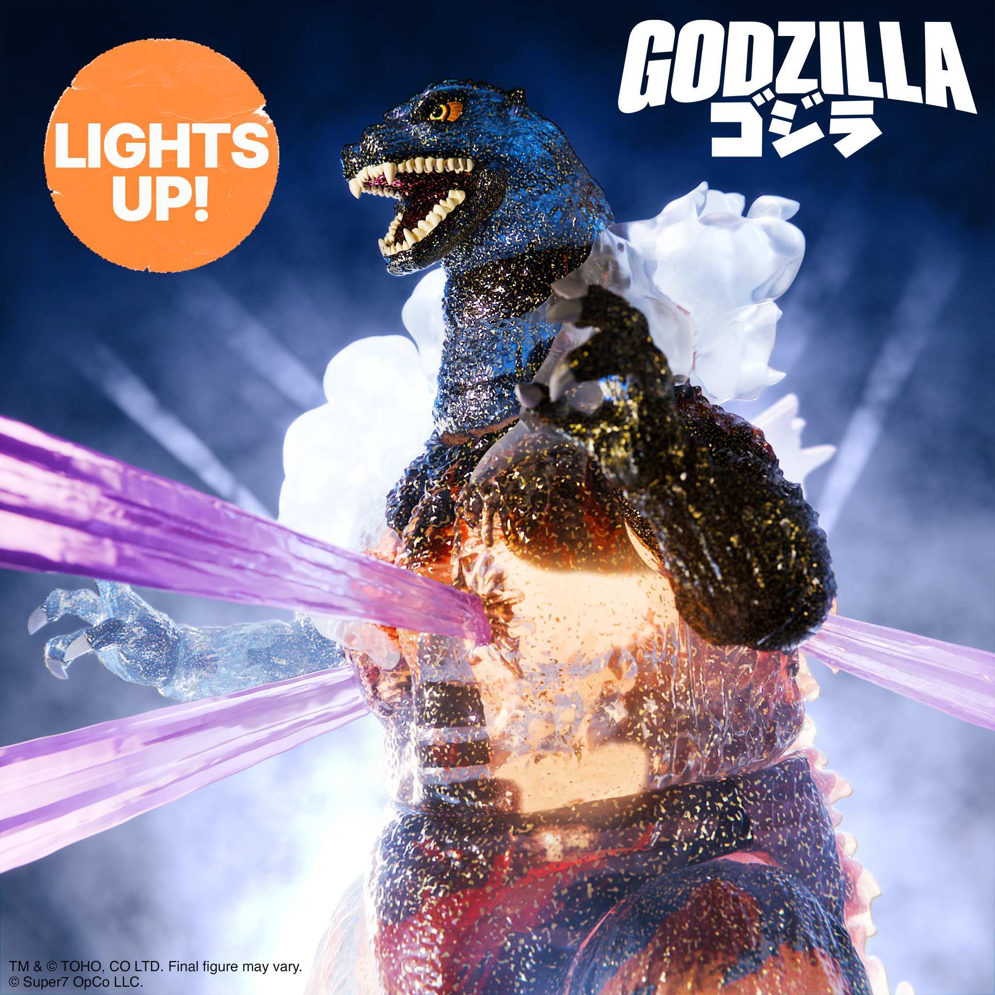 Toho ULTIMATES! - Final Battle Godzilla (LED Lightup)