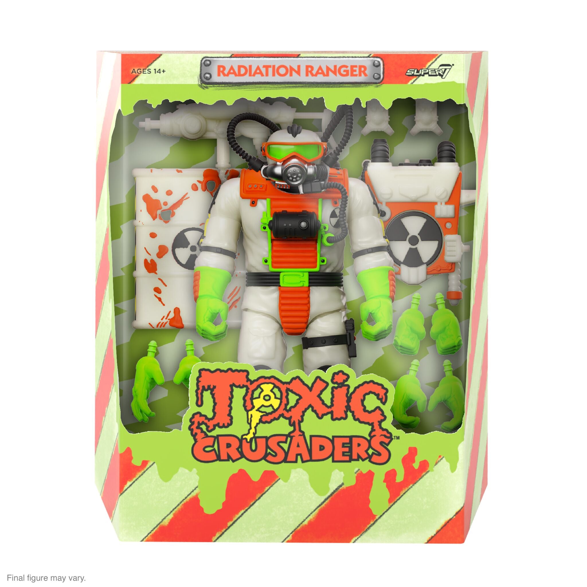 Toxic Crusader ULTIMATES! Wave 04 (NYCC) - Radiation Ranger (Glow)