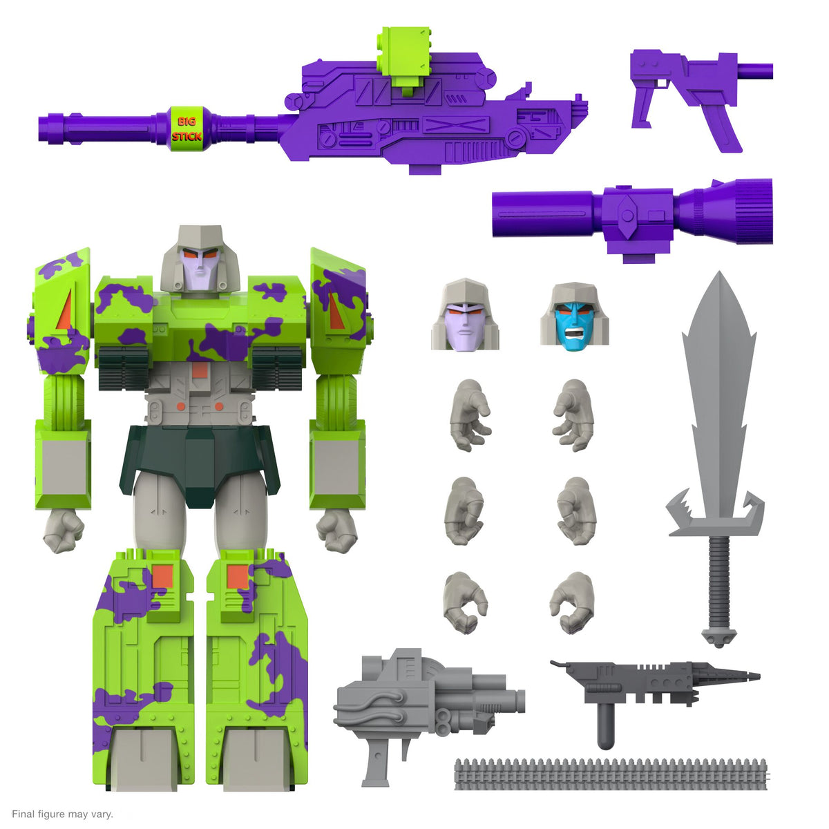 Transformers ULTIMATES! Wave 3 - Megatron (G2 Comic) – Super7