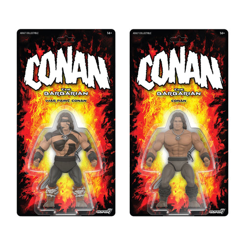 Conan the Barbarian Vintage Figures Wave 2 - Conan & Conan (War Paint)