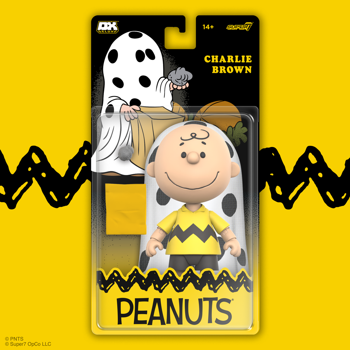 Peanuts DELUXE Wave 01 - Charlie Brown (with Ghost Sheet)