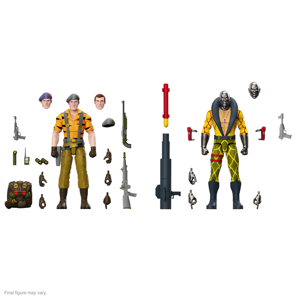 Joe ULTIMATES! Flint (Tiger Force) Destro (Python Patrol)