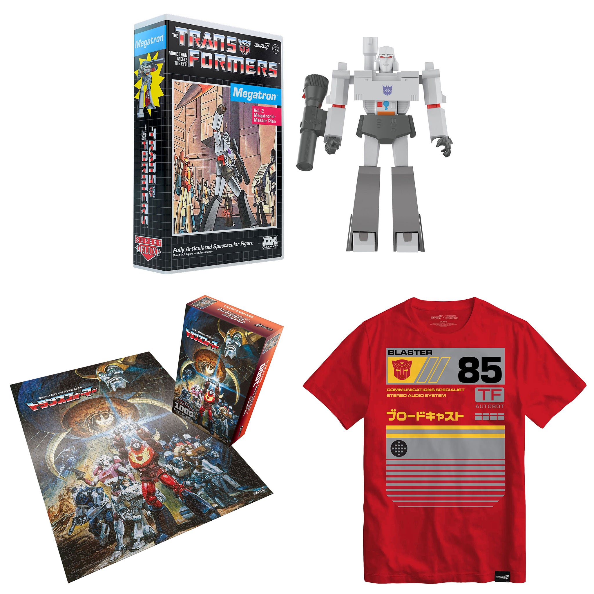 Transformers Vintage Collector Gift Bundle