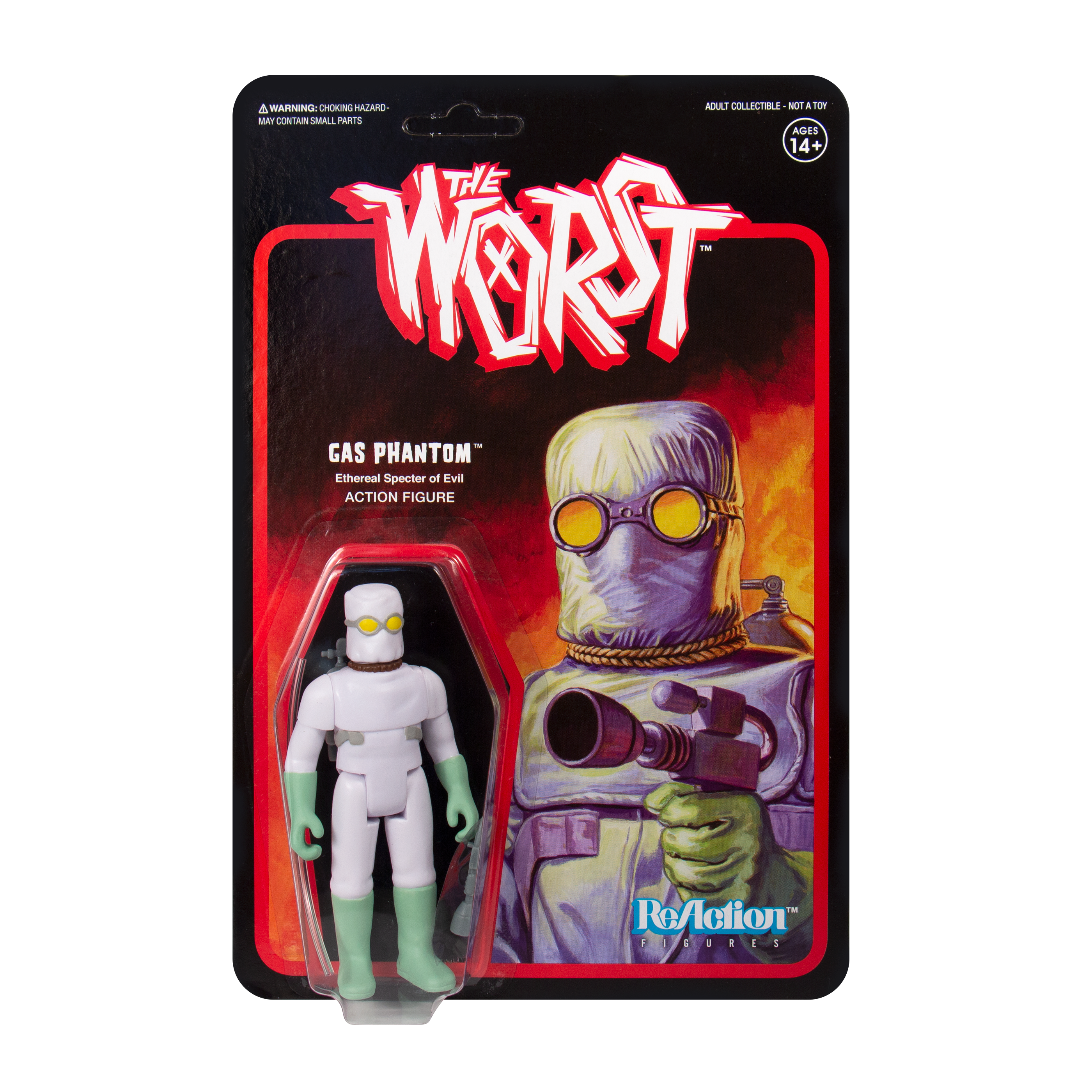 The Worst ReAction Figure - Gas Phantom Wide Release Color