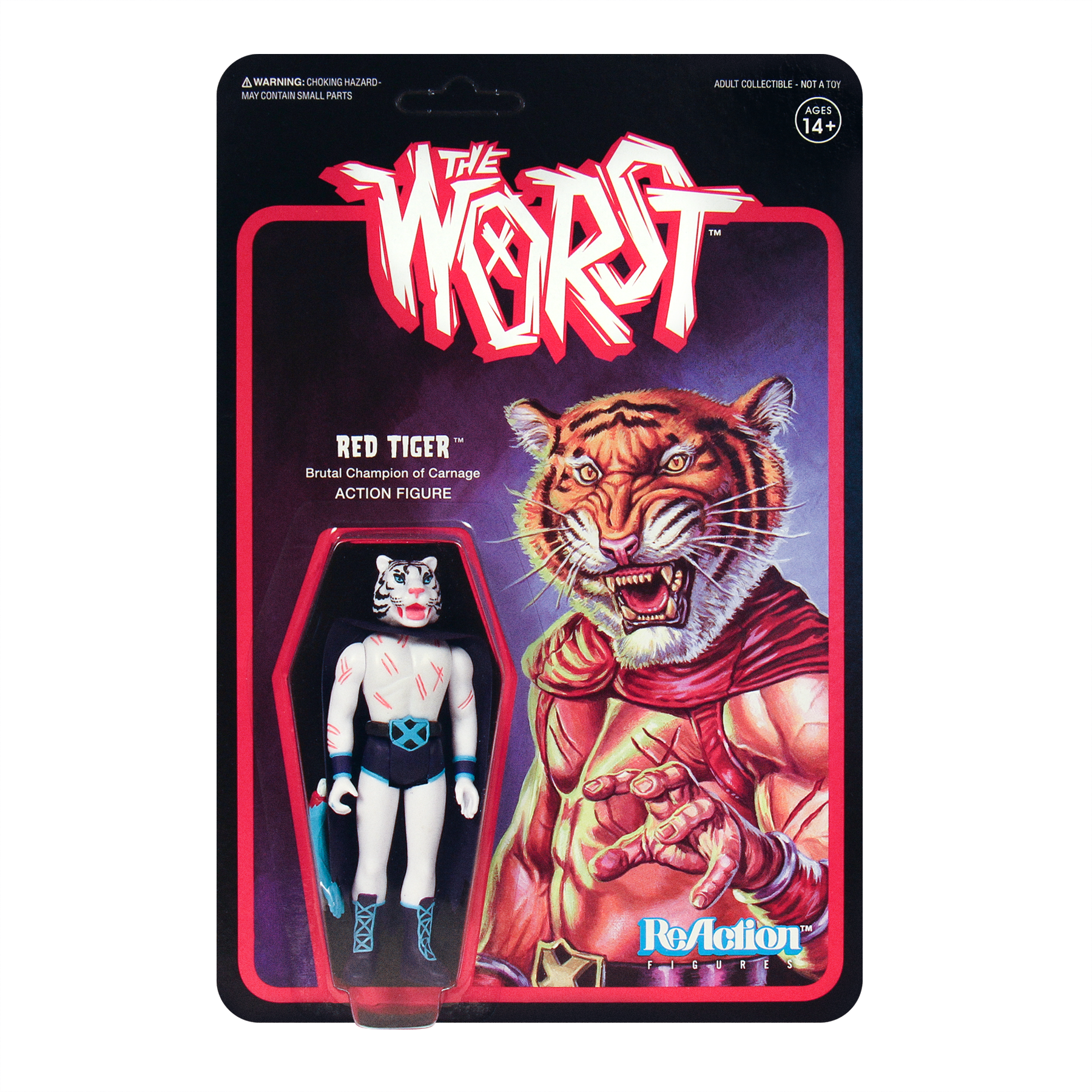 The Worst ReAction Figure - Red Tiger (Color 2)