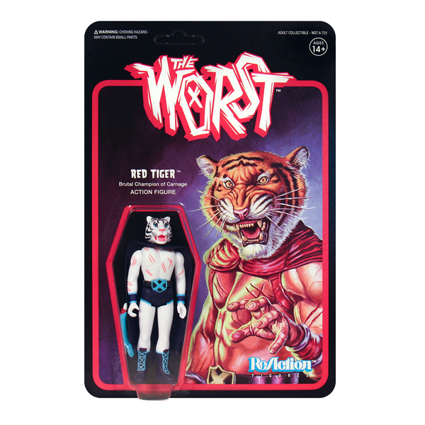 The Worst ReAction Figure - Red Tiger (Color 2) – Super7