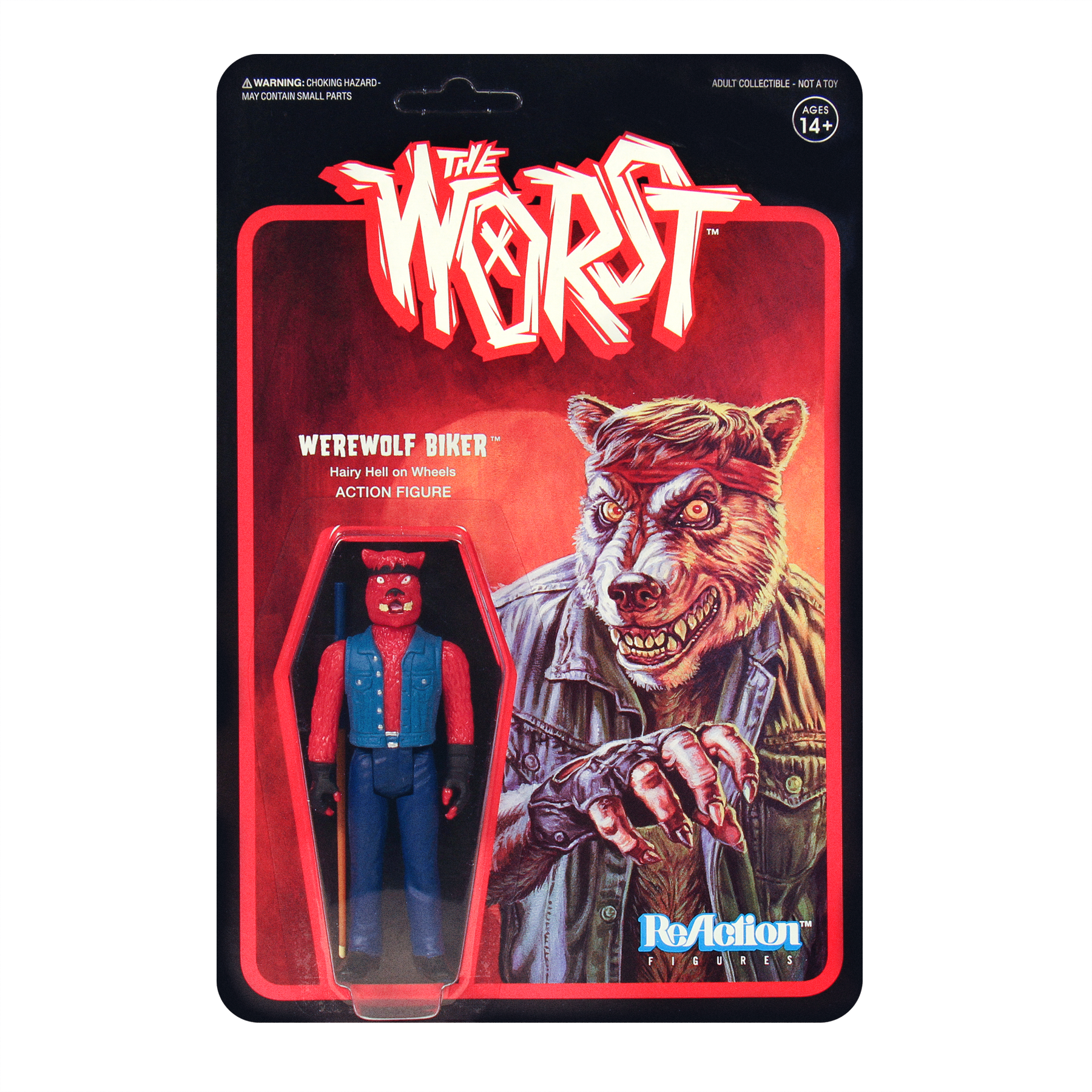 The Worst ReAction Figure - Werewolf Biker (Color 2)