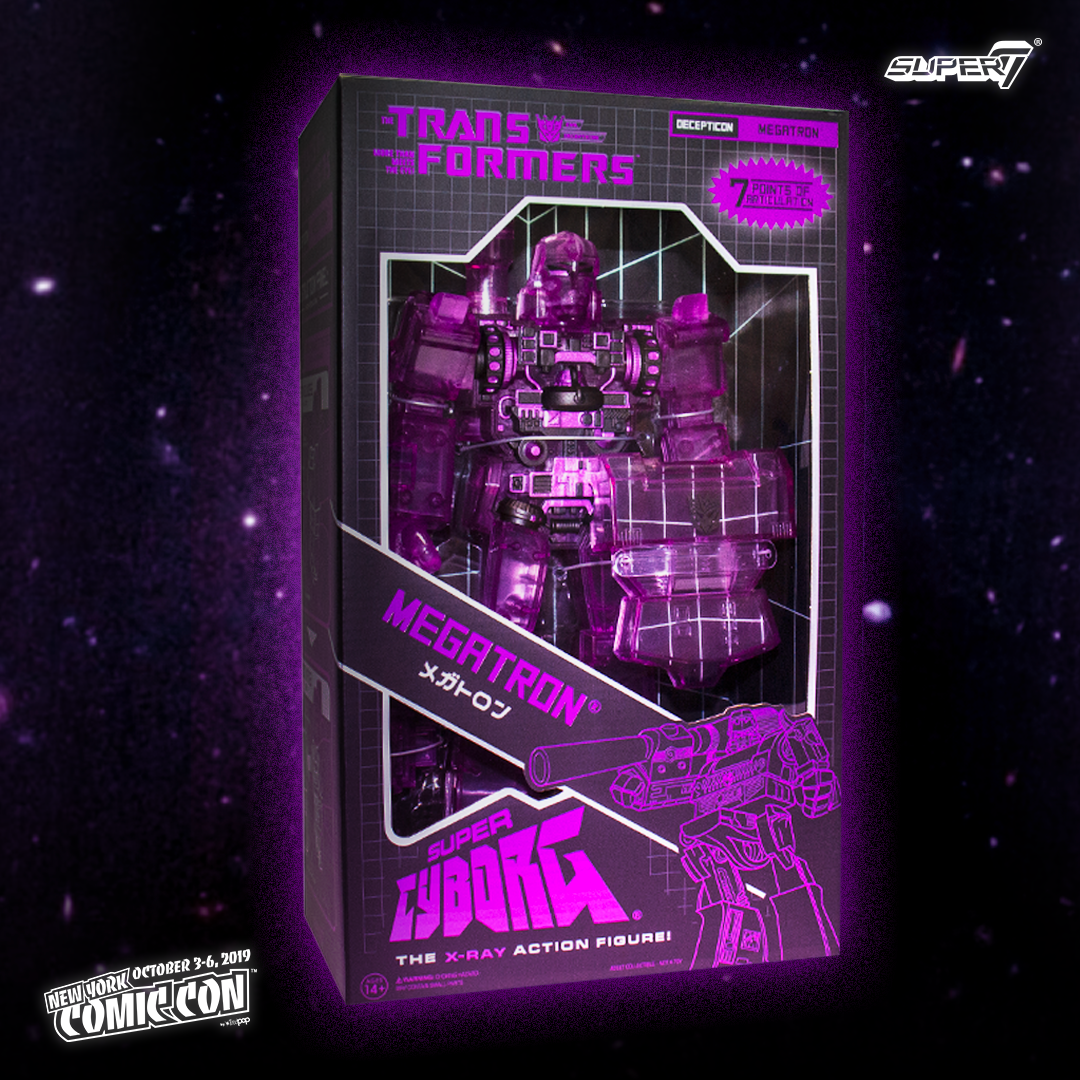 Transformers Super Cyborg - Megatron (Purple Grid)
