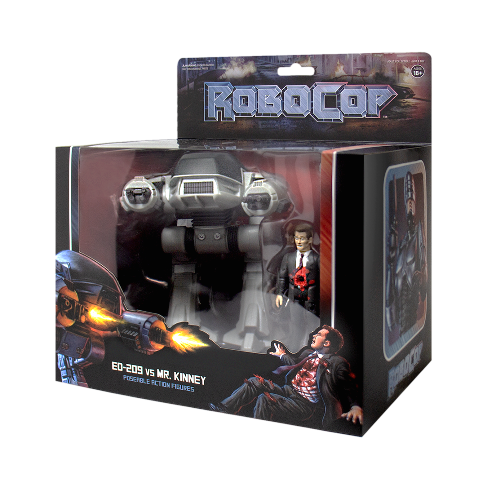 Robocop ReAction Figure - 2-Pack (ED-209 and Mr. Kinney)