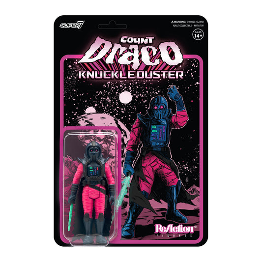 Killer Bootlegs ReAction Figure - Draco Knuckleduster V2 (OG Pink and Dark Blue)