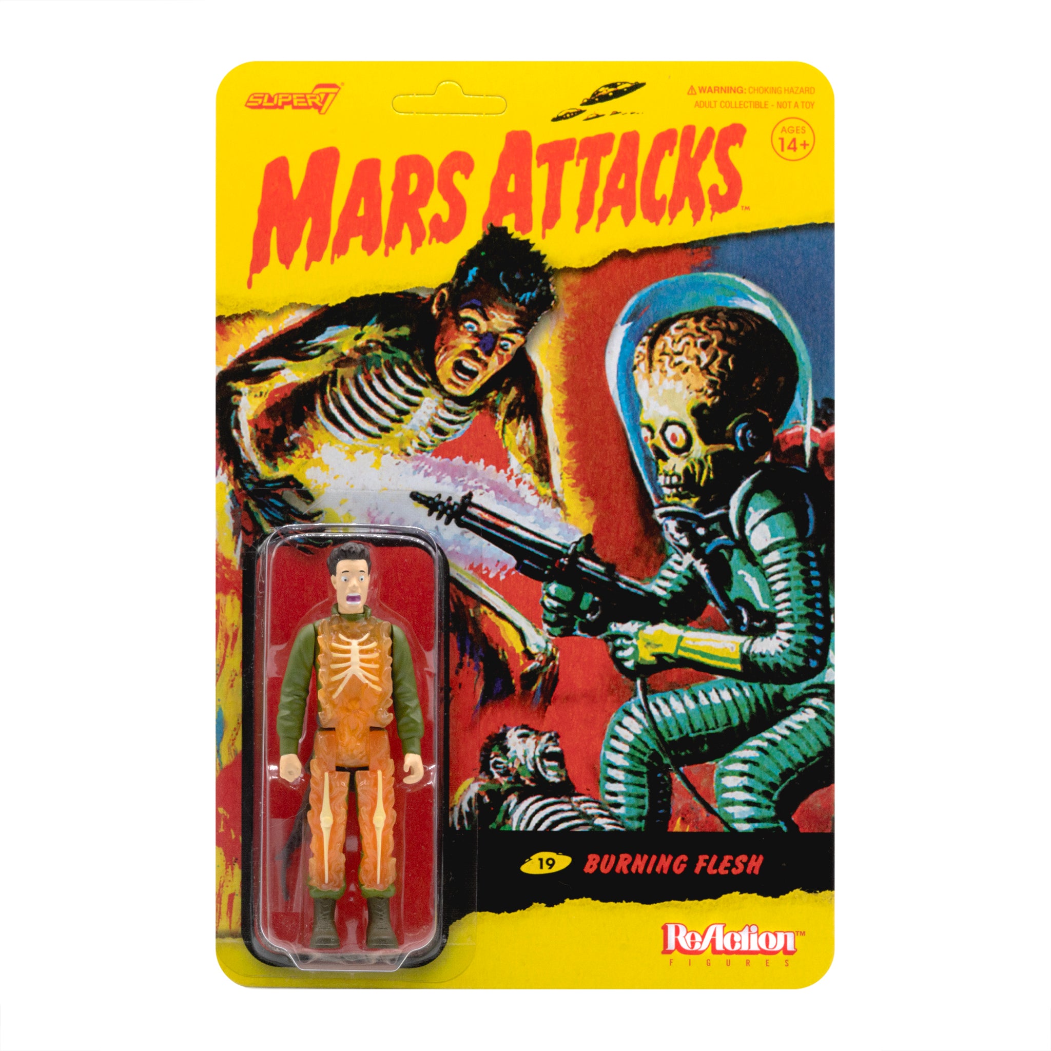 Mars Attacks ReAction Figure - Burning Flesh