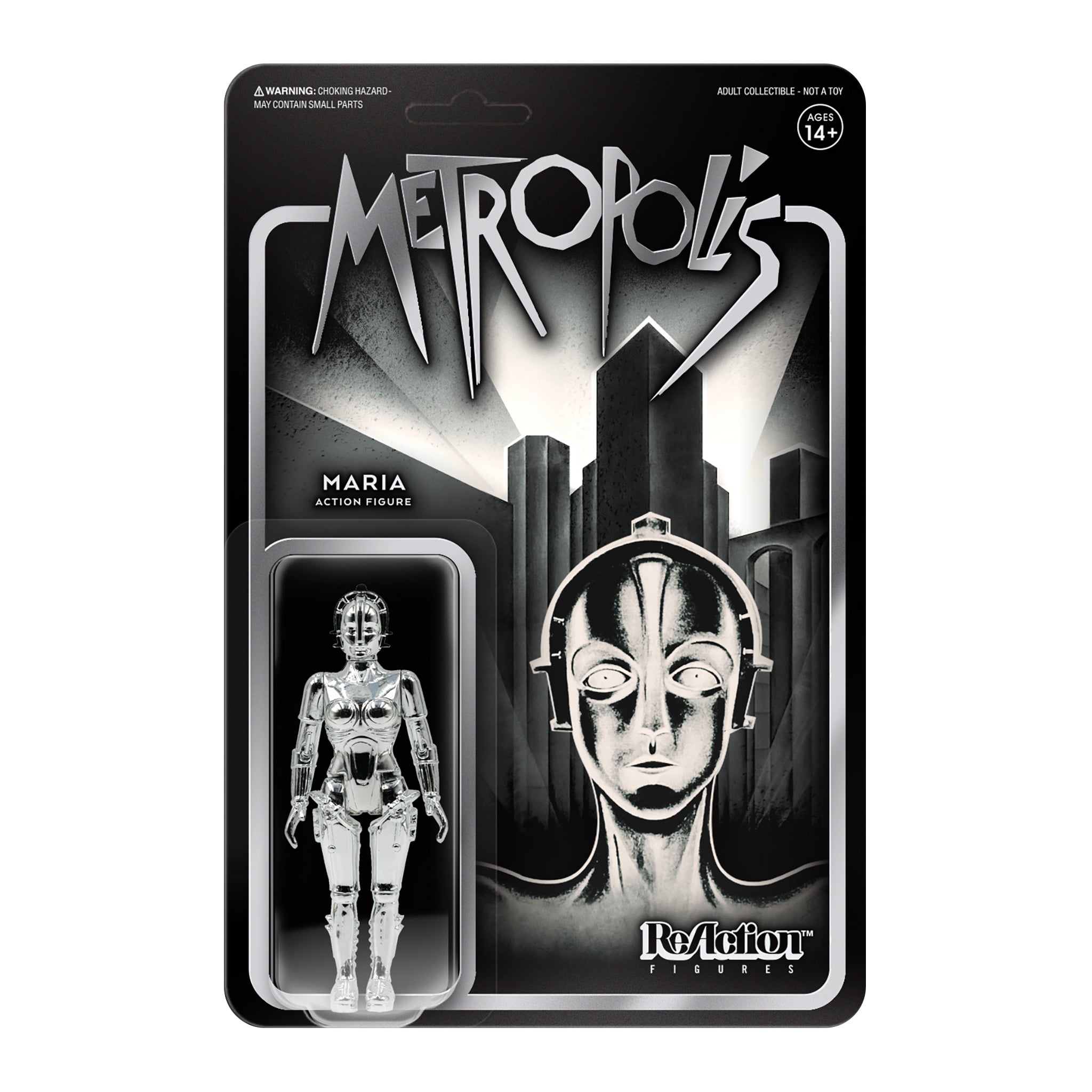 Metropolis ReAction Figure - Maria (Vac Metal Silver)