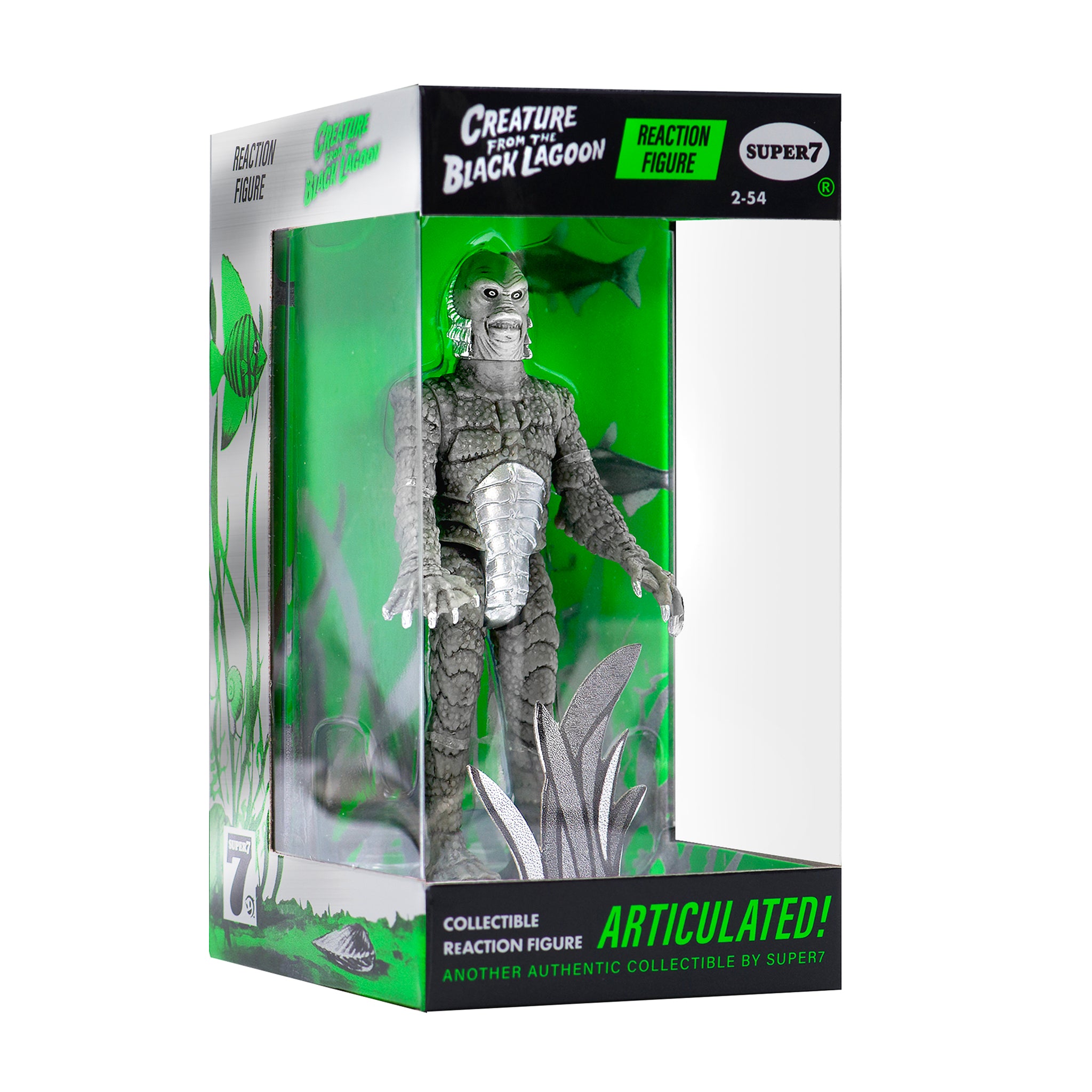 Universal Monsters ReAction Figure - Creature From the Black Lagoon (Silver Screen)