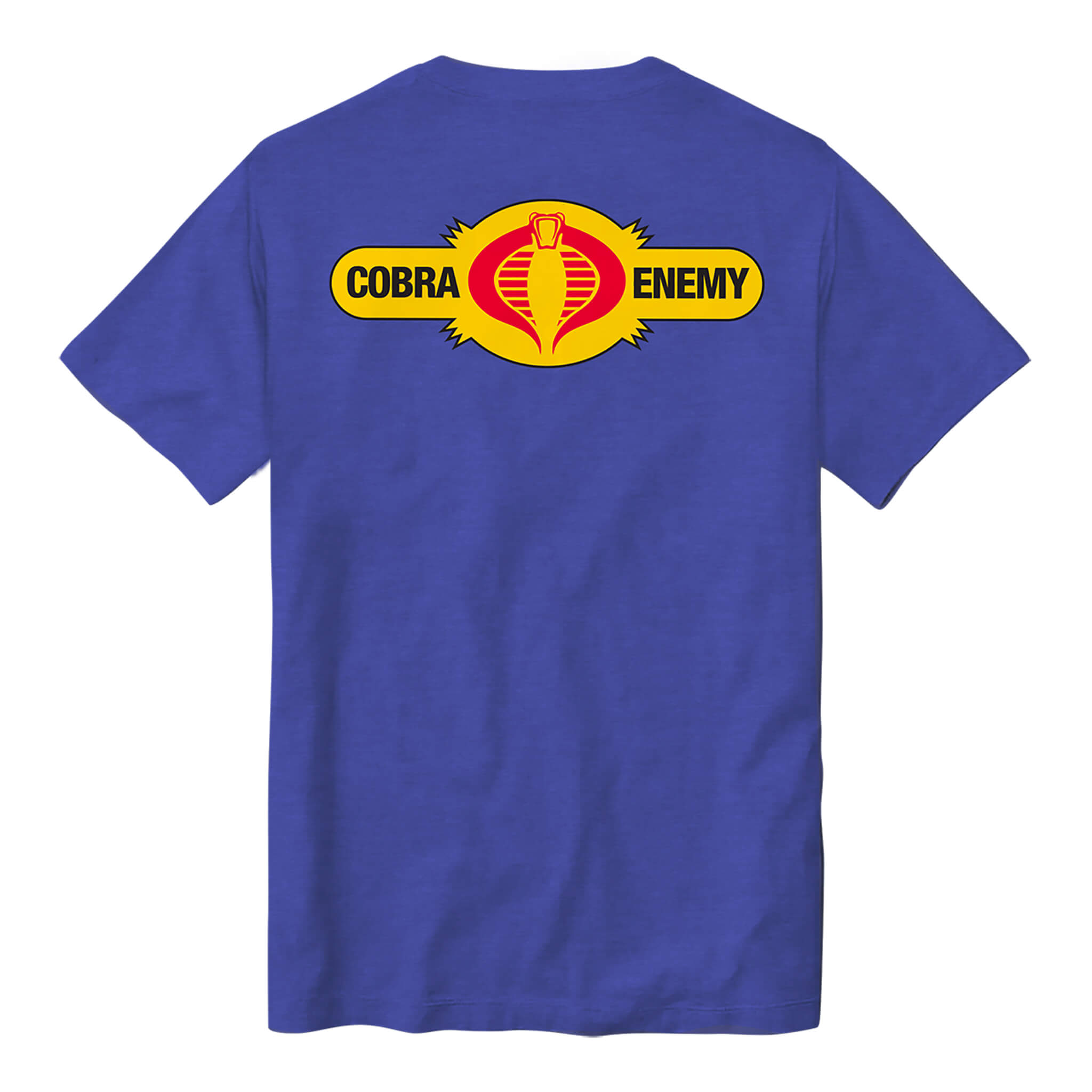 G.I. Joe Cobra Enemy T-shirt - True Heather Blue