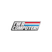 Enamel pin card showing the I m a Computer PSA design with red white and blue stripes