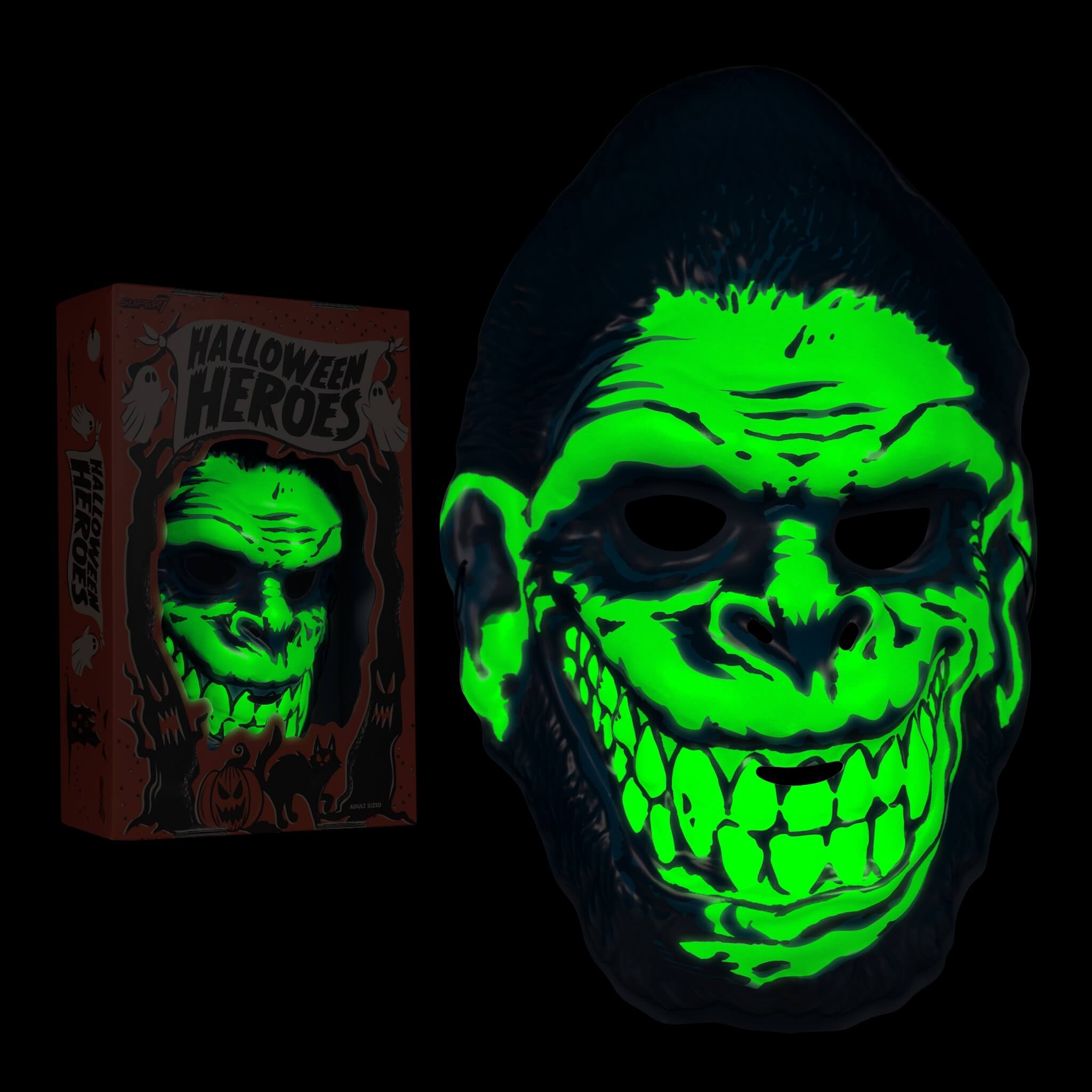 Gorilla Biscuits Mask - Gorilla (Glow)