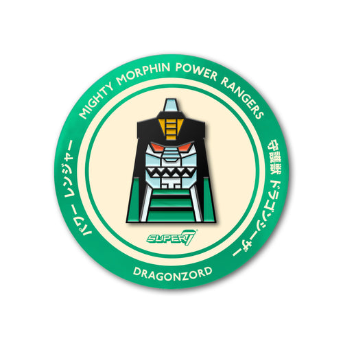 Mighty Morphin Power Rangers Enamel Pin - Dragonzord