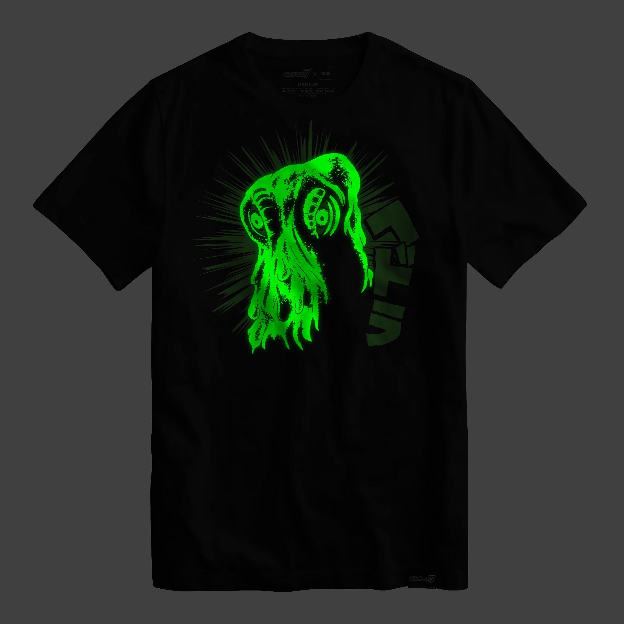 Toho Hedorah Glow Cardback Art T-shirt