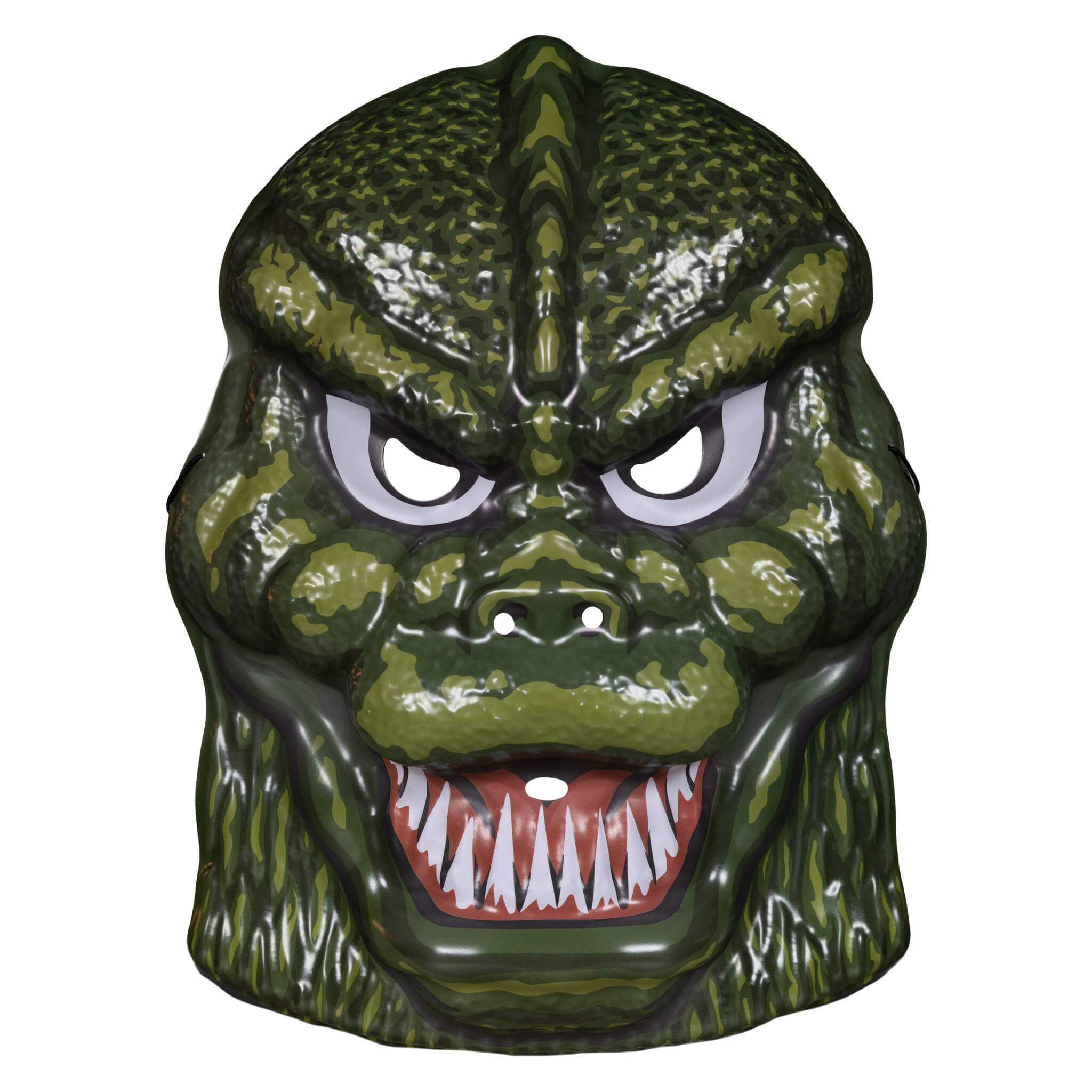 Toho Masks - Godzilla (Green), Mechagodzilla (Grey) & Hedorah (Orange)