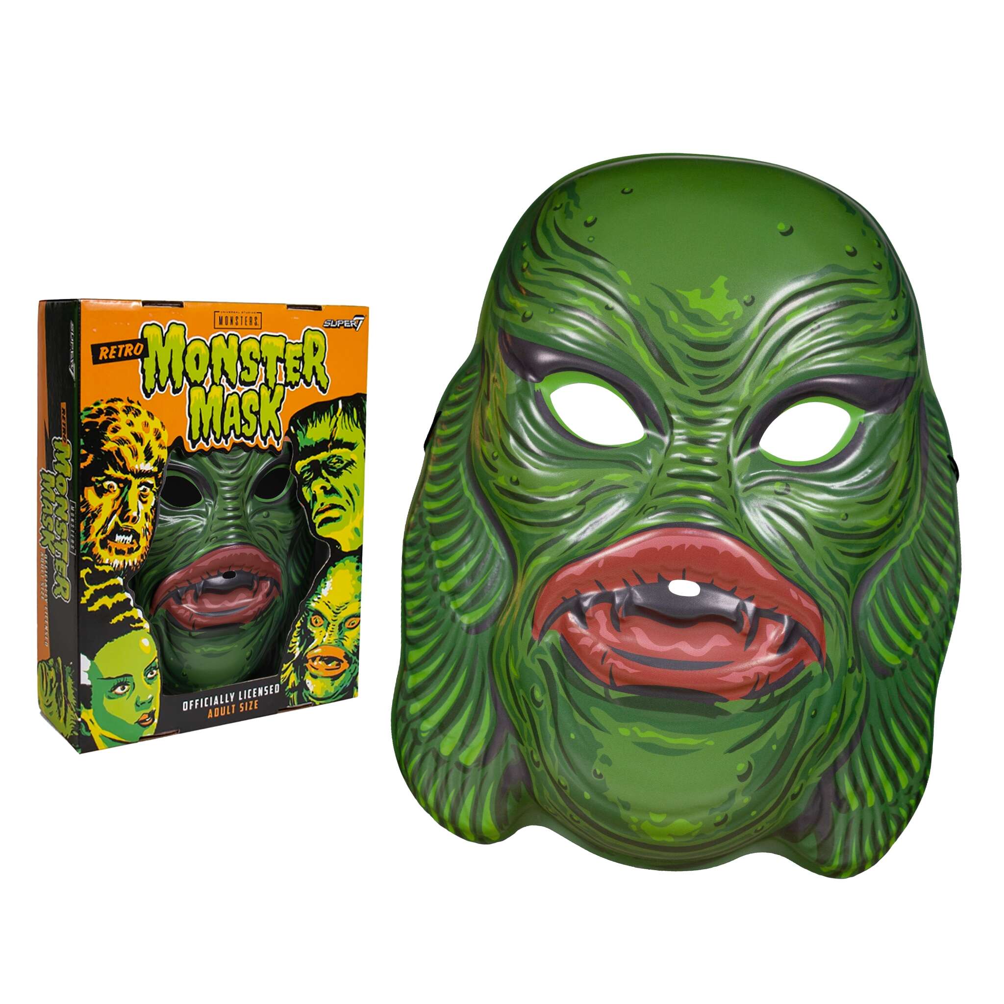Universal Monsters Mask - Creature from the Black Lagoon (Dark Green)