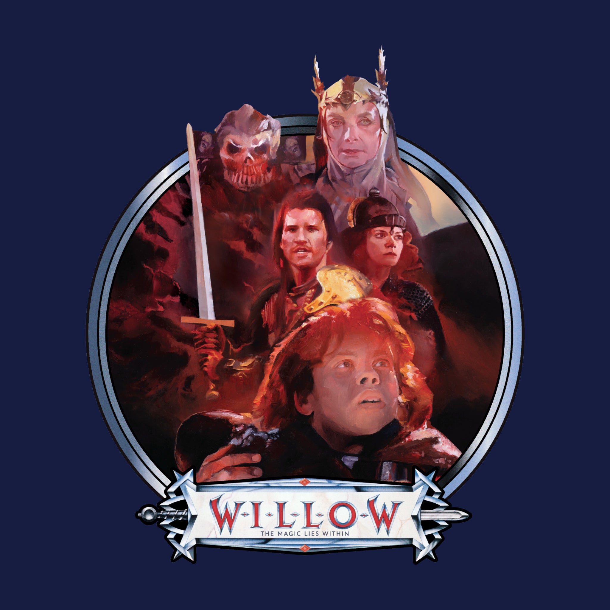 Willow T-Shirt - Retro Design