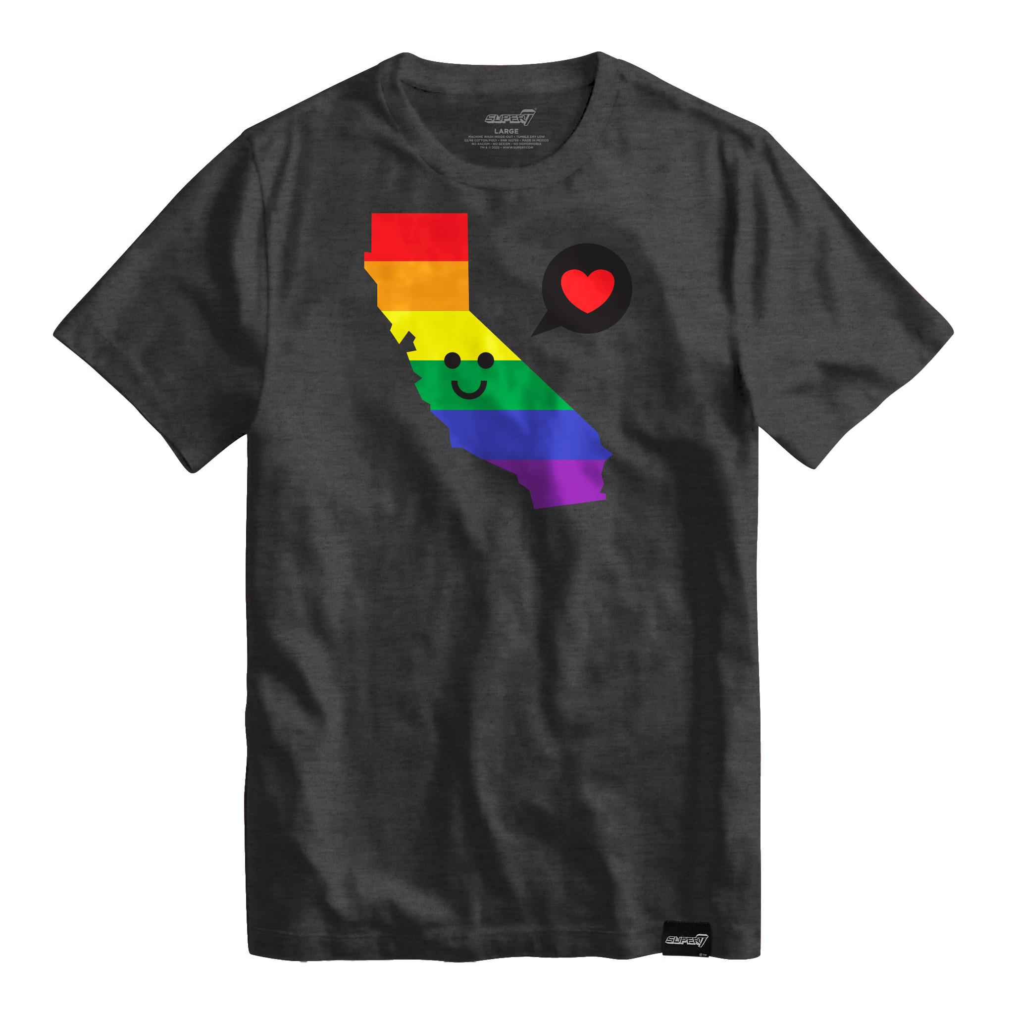 Super7 T-Shirt - California Pride