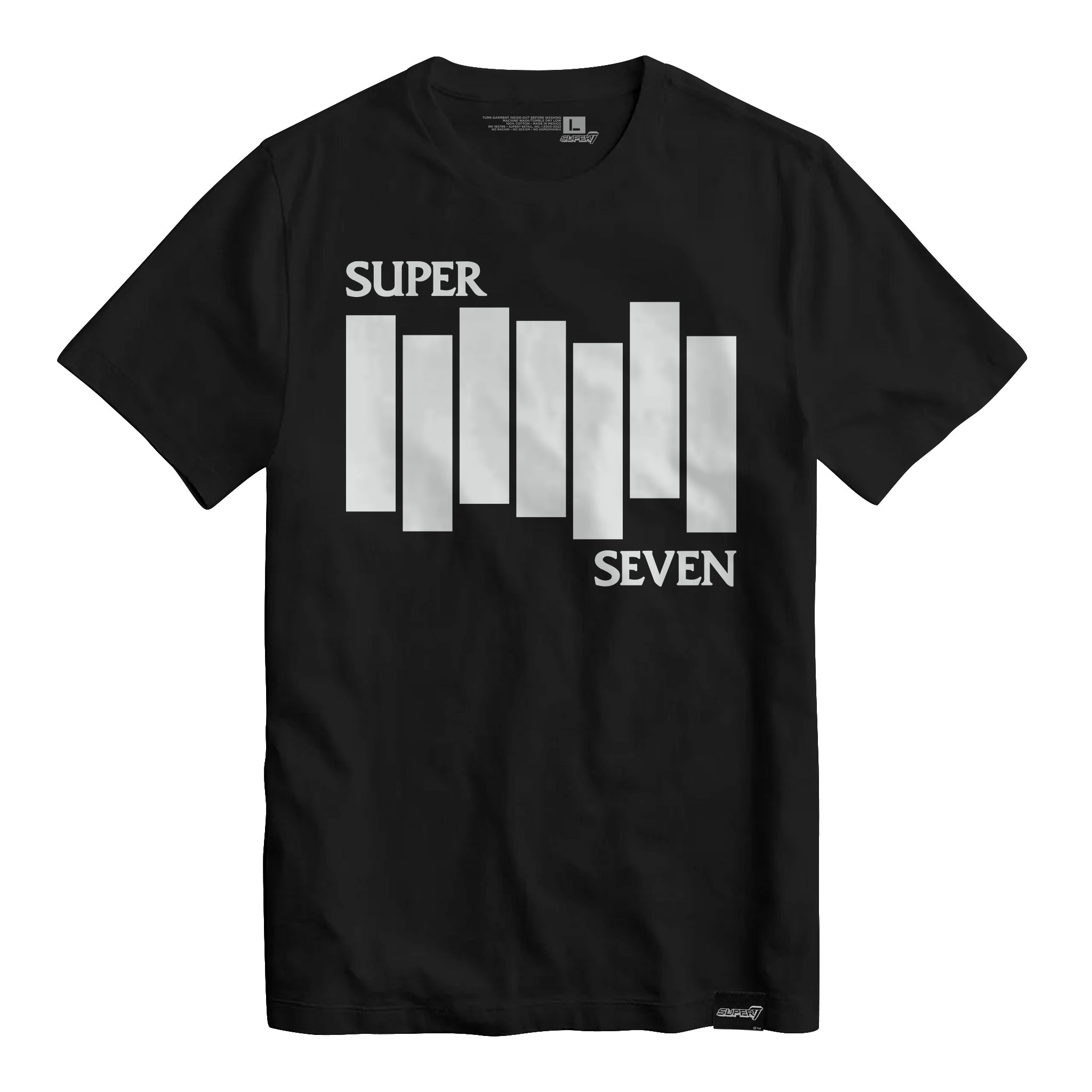 Super7 T-Shirt - Flag (Black)