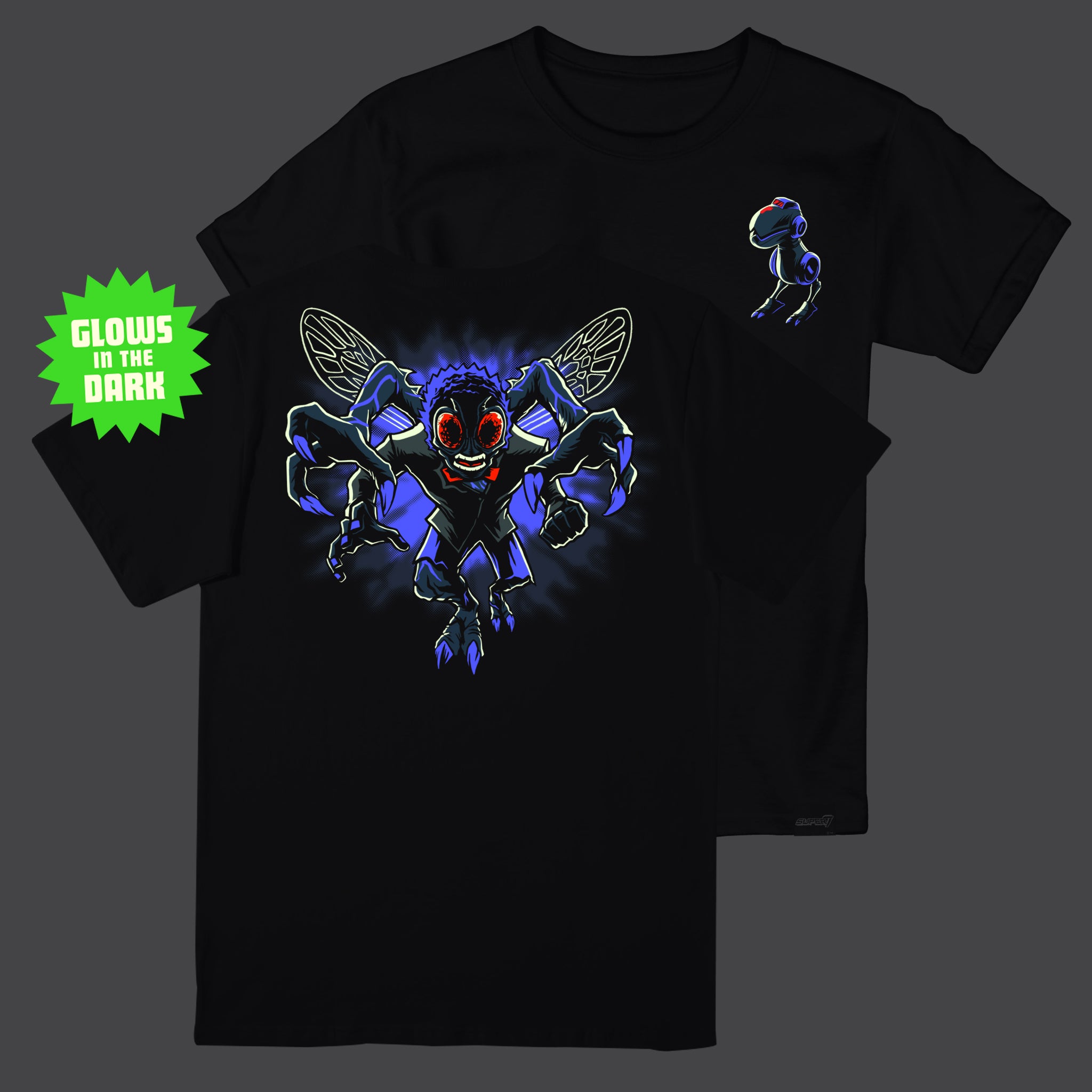 Teenage Mutant Ninja Turtles T-Shirt - Baxter Stockman Glow-in-the-Dark (SDCC 2020)