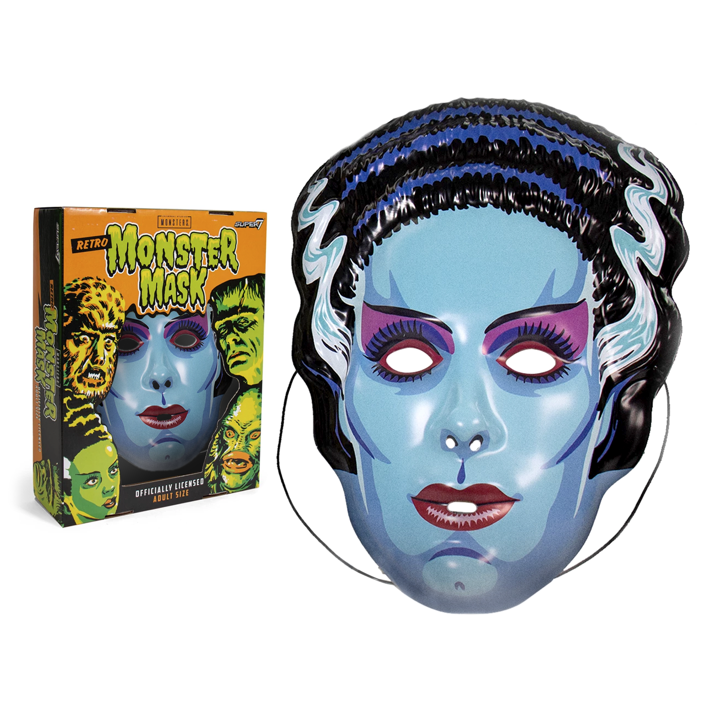 Universal Monsters Mask - Bride of Frankenstein (Blue)
