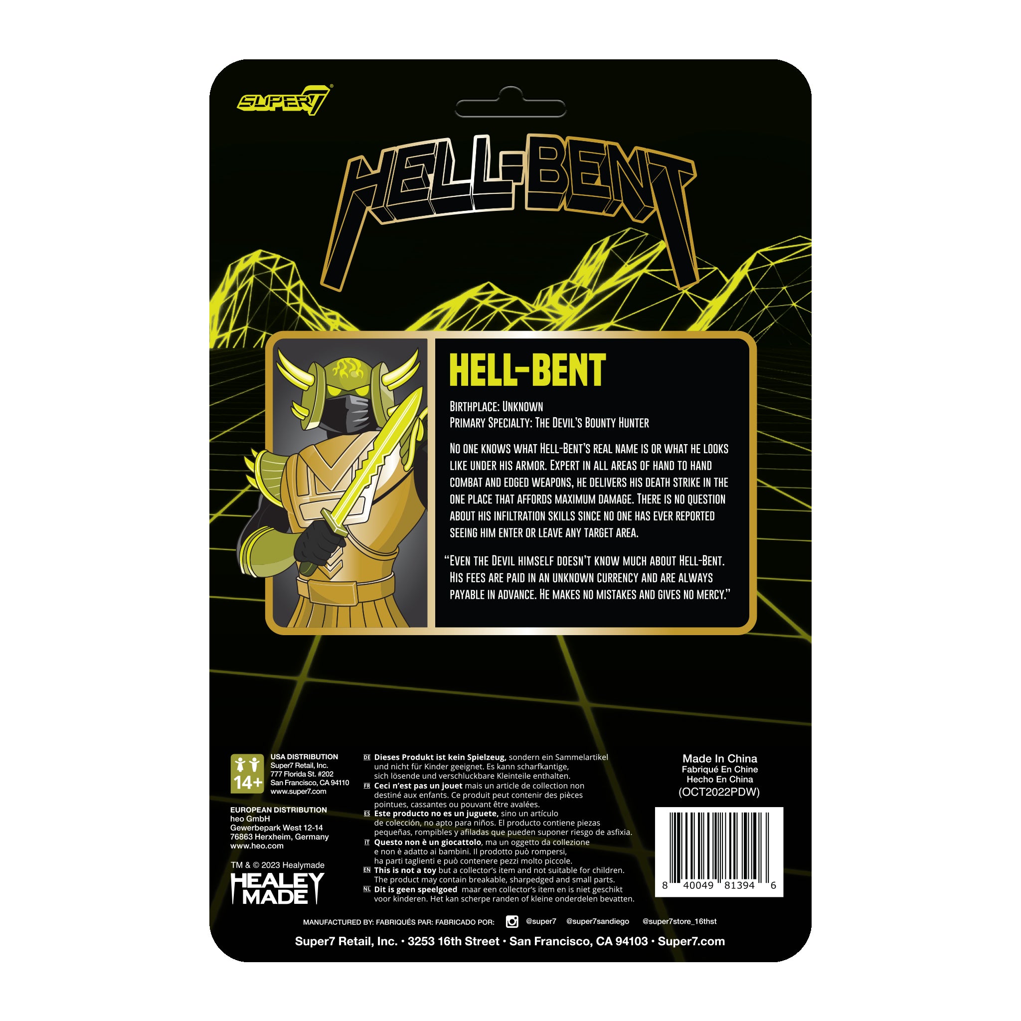 Healeymade ReAction Figure - Hellbent (Vac Metal)