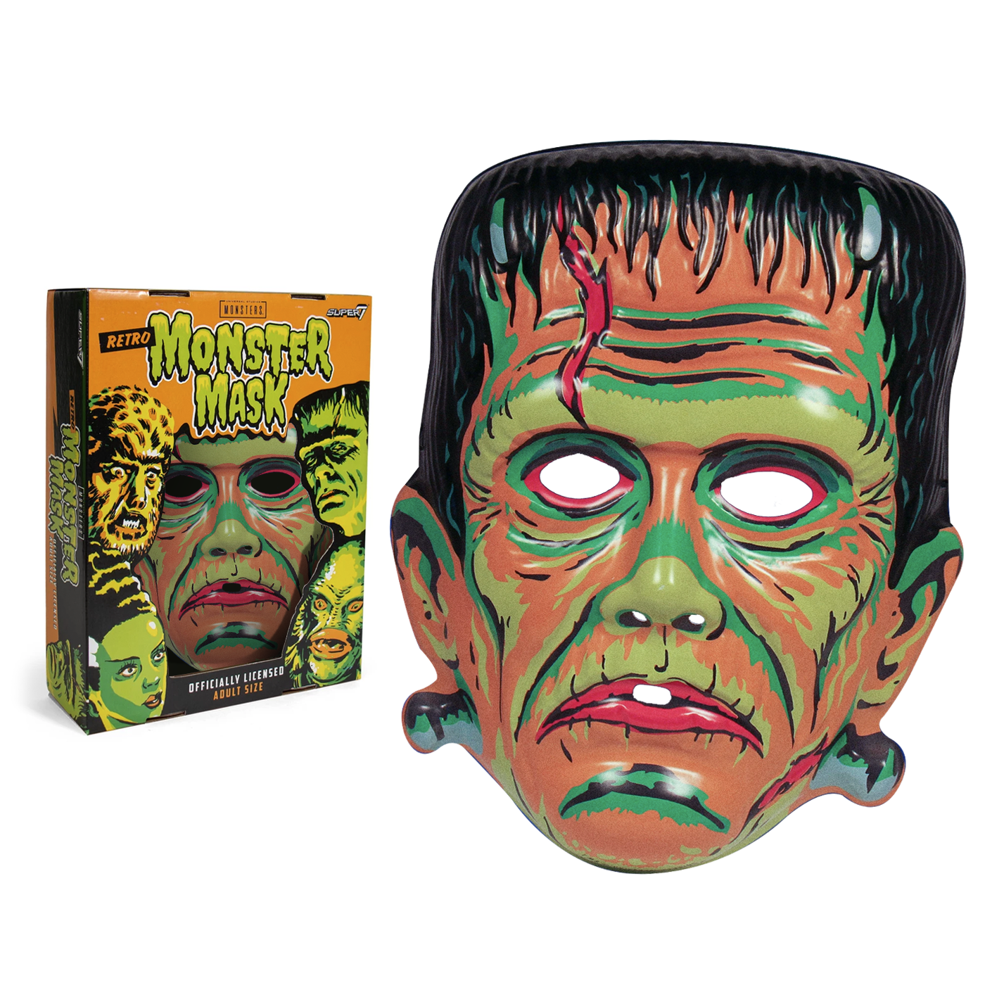 Universal Monsters Mask - Frankenstein (Orange)