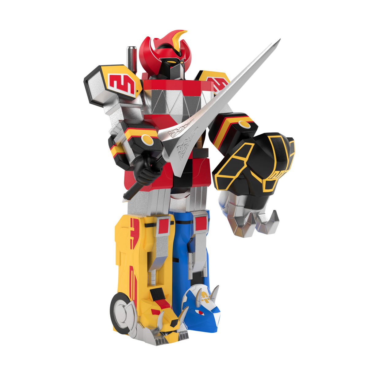 Mighty Morphin Power Rangers Reaction Figure Wave 1 - Megazord – Super7