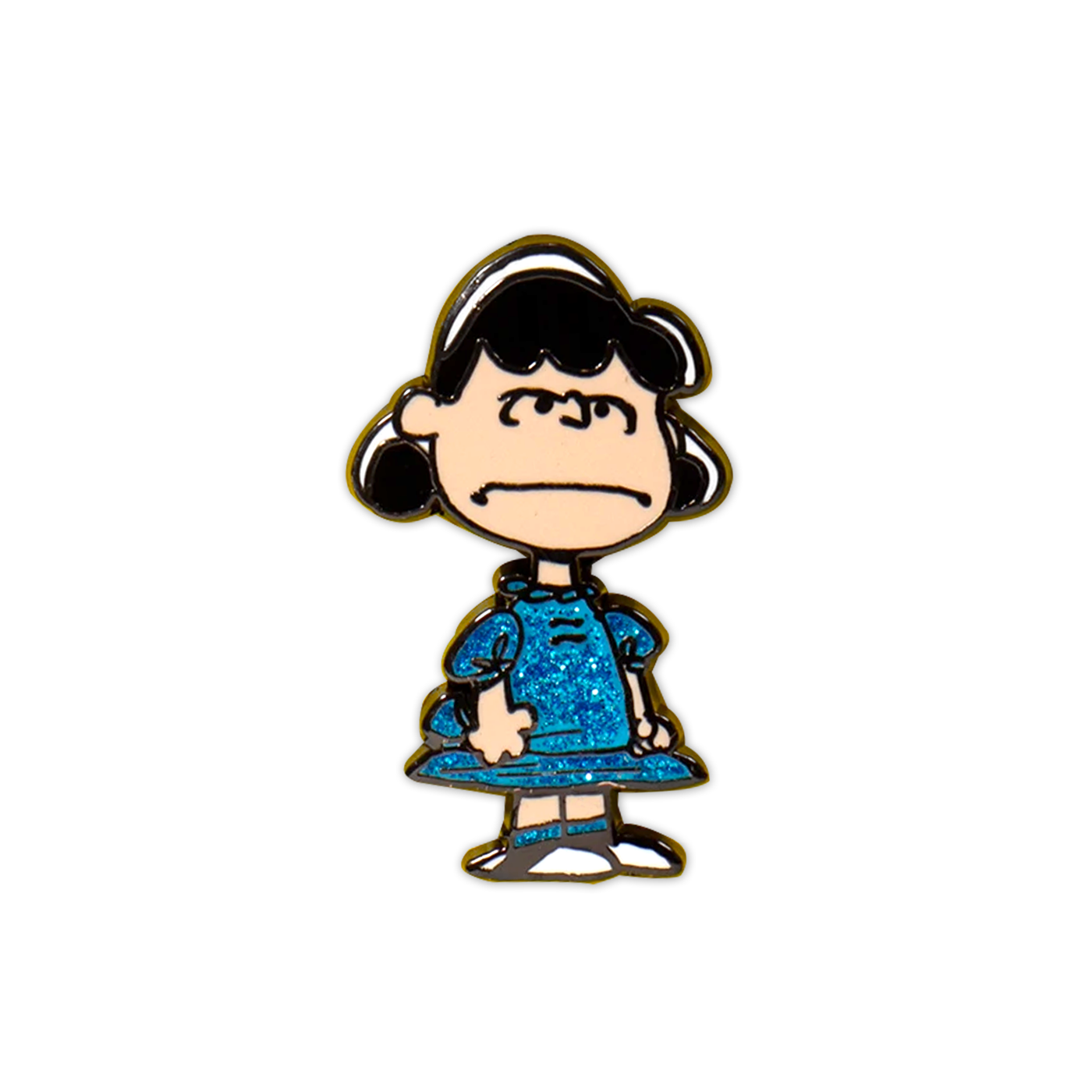 Peanuts Enamel Pin - Angry Glitter Lucy