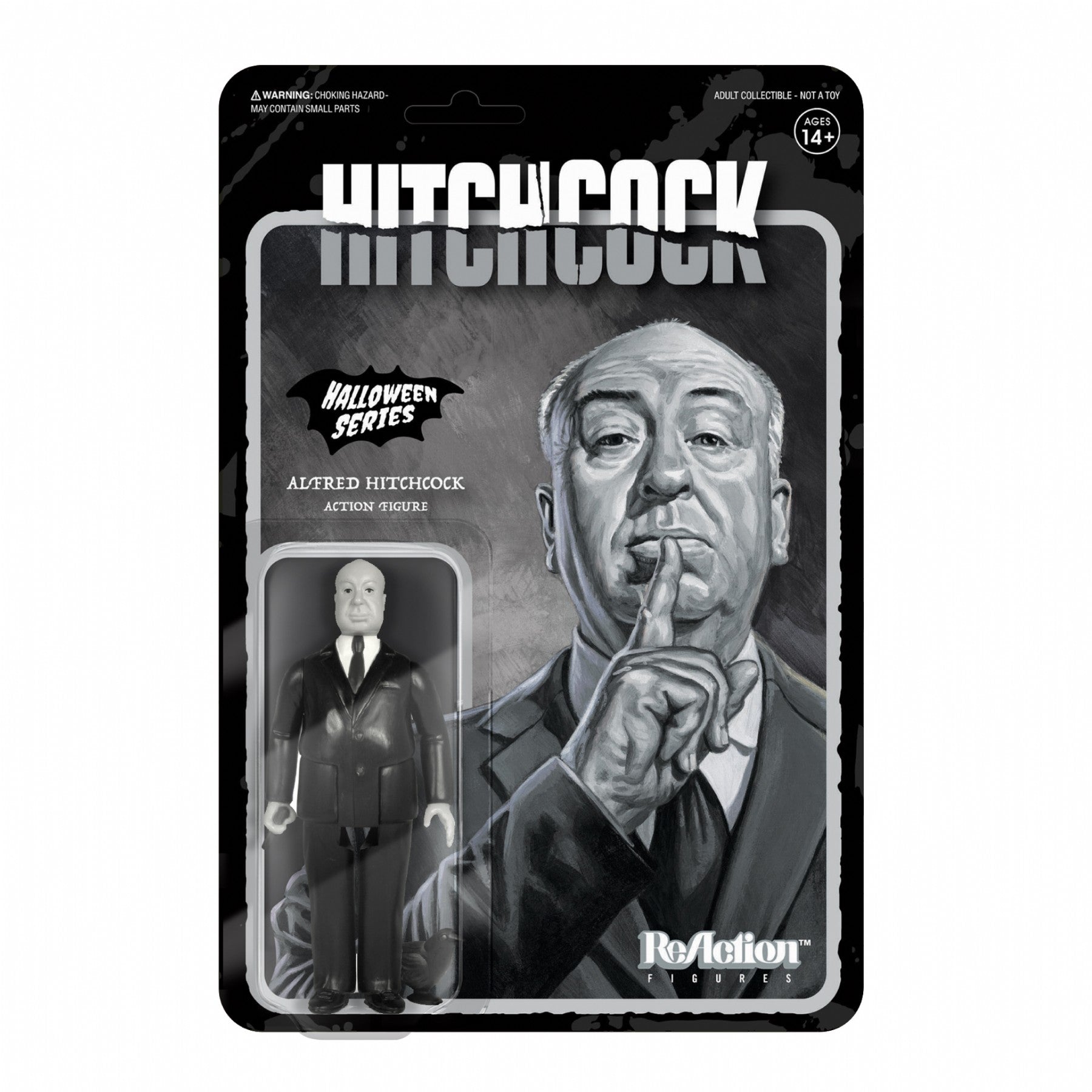 Alfred Hitchcock ReAction Figure - Grayscale