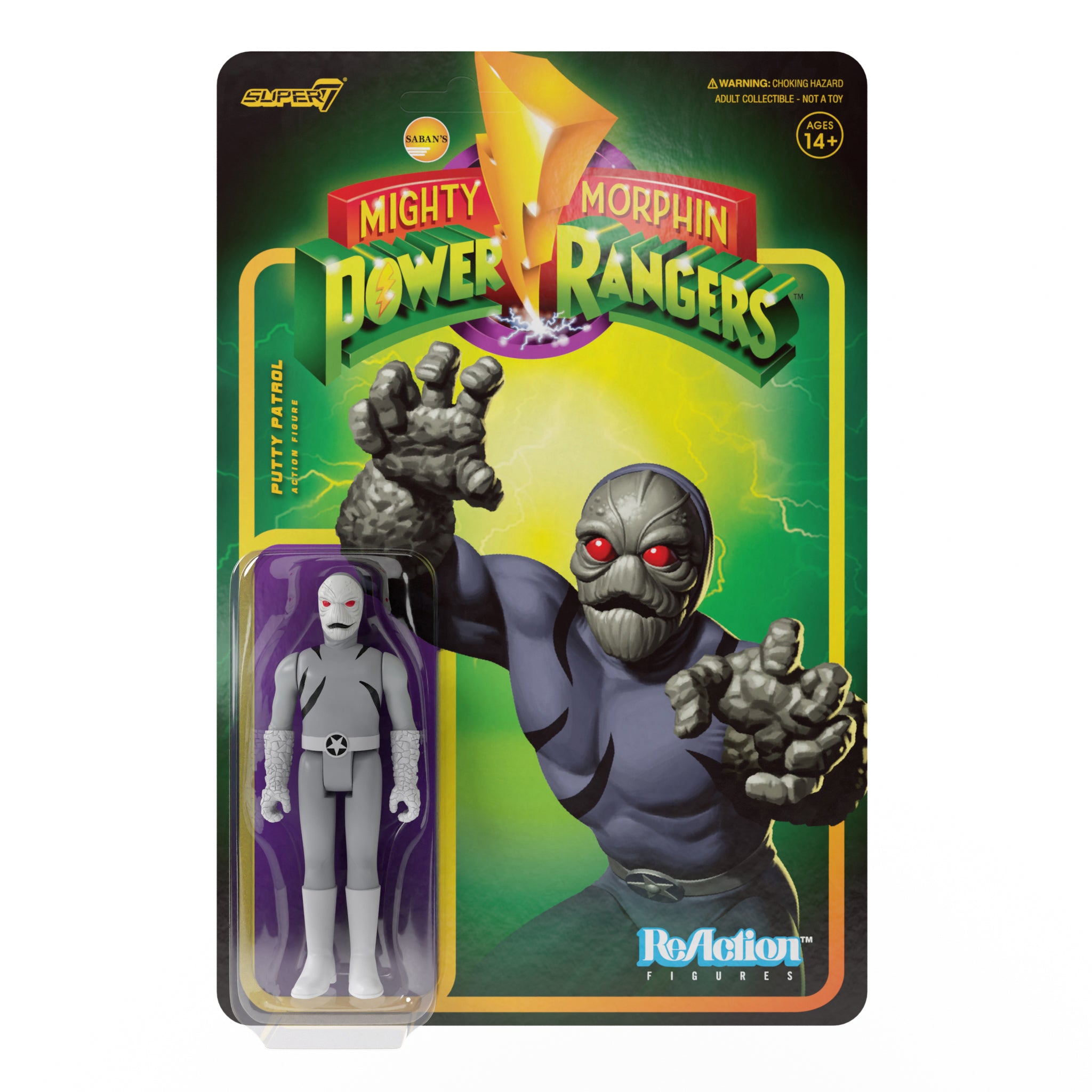 Mighty Morphin Power Rangers Reaction Figure Wave 1  - Putty Patroller