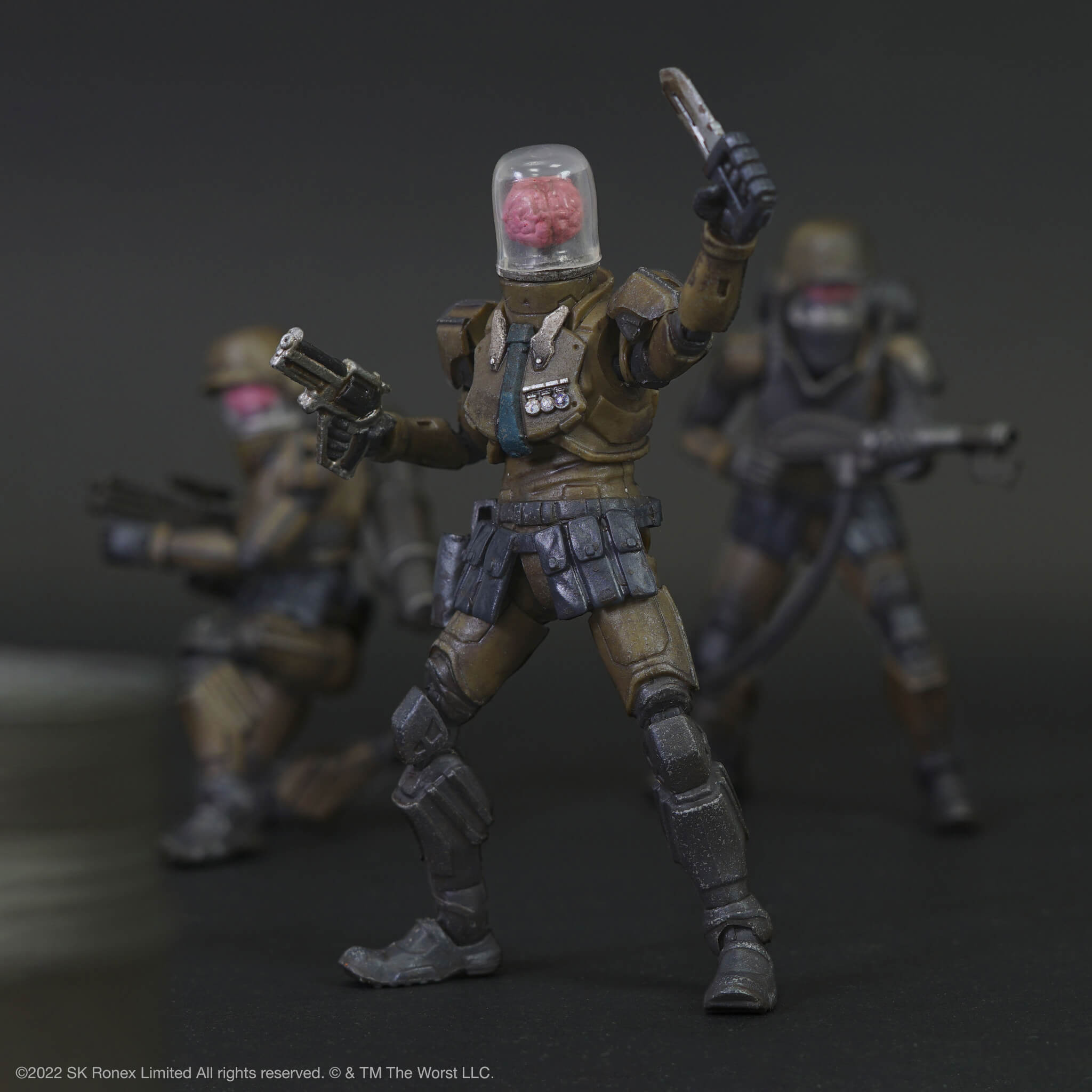 Acid Rain ReAction Figures W1 - Cortex Commander Marine