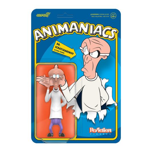 Animaniacs ReAction Figures Wave 1 - Dr. Scratchansniff