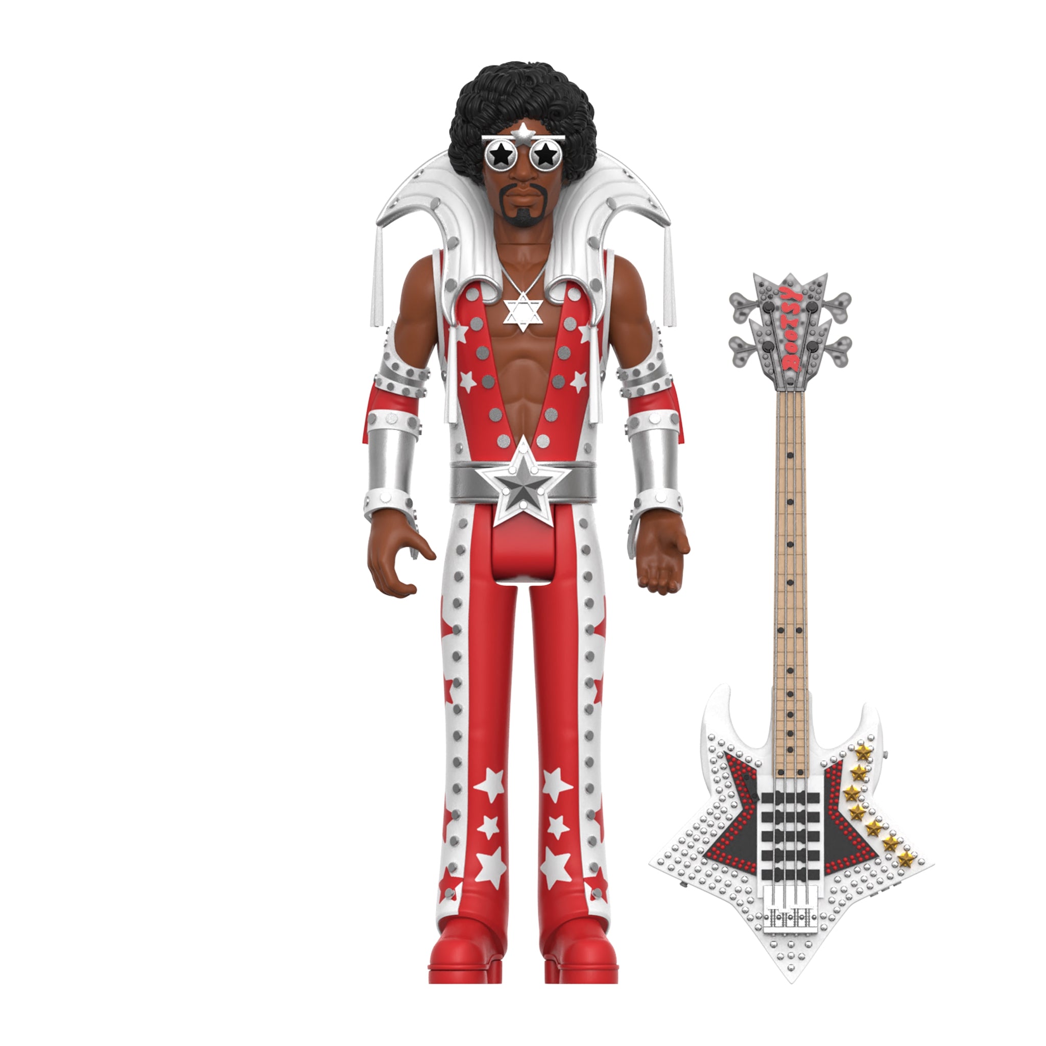 Bootsy Collins ReAction Figure - Bootsy Collins (Red and White)