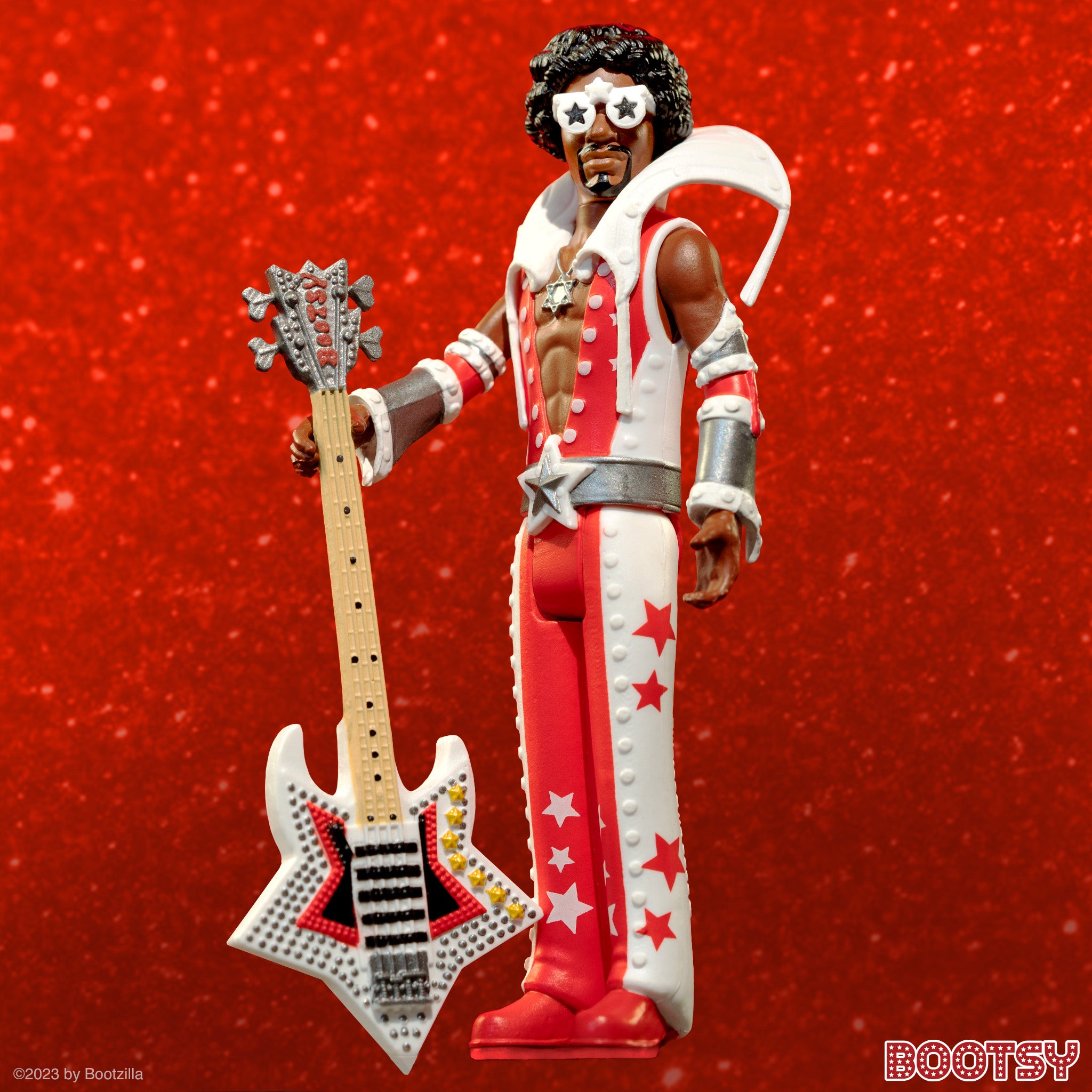 Bootsy Collins ReAction Figure - Bootsy Collins (Red and White)