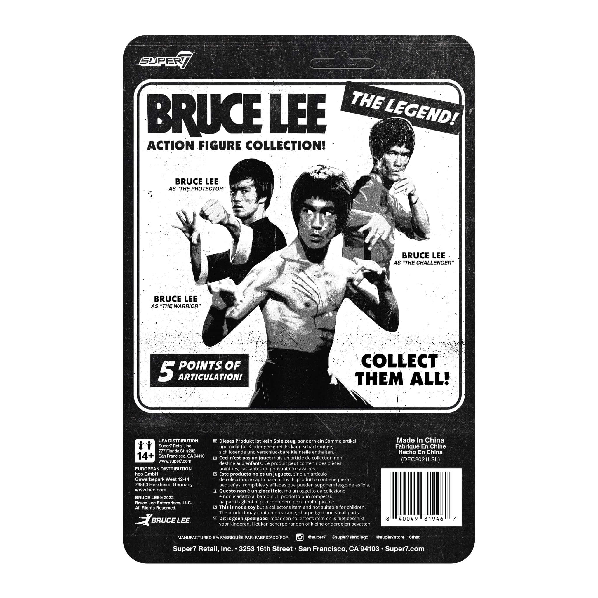 Bruce Lee ReAction Figure Wave 1 - Bruce Lee (The Warrior)