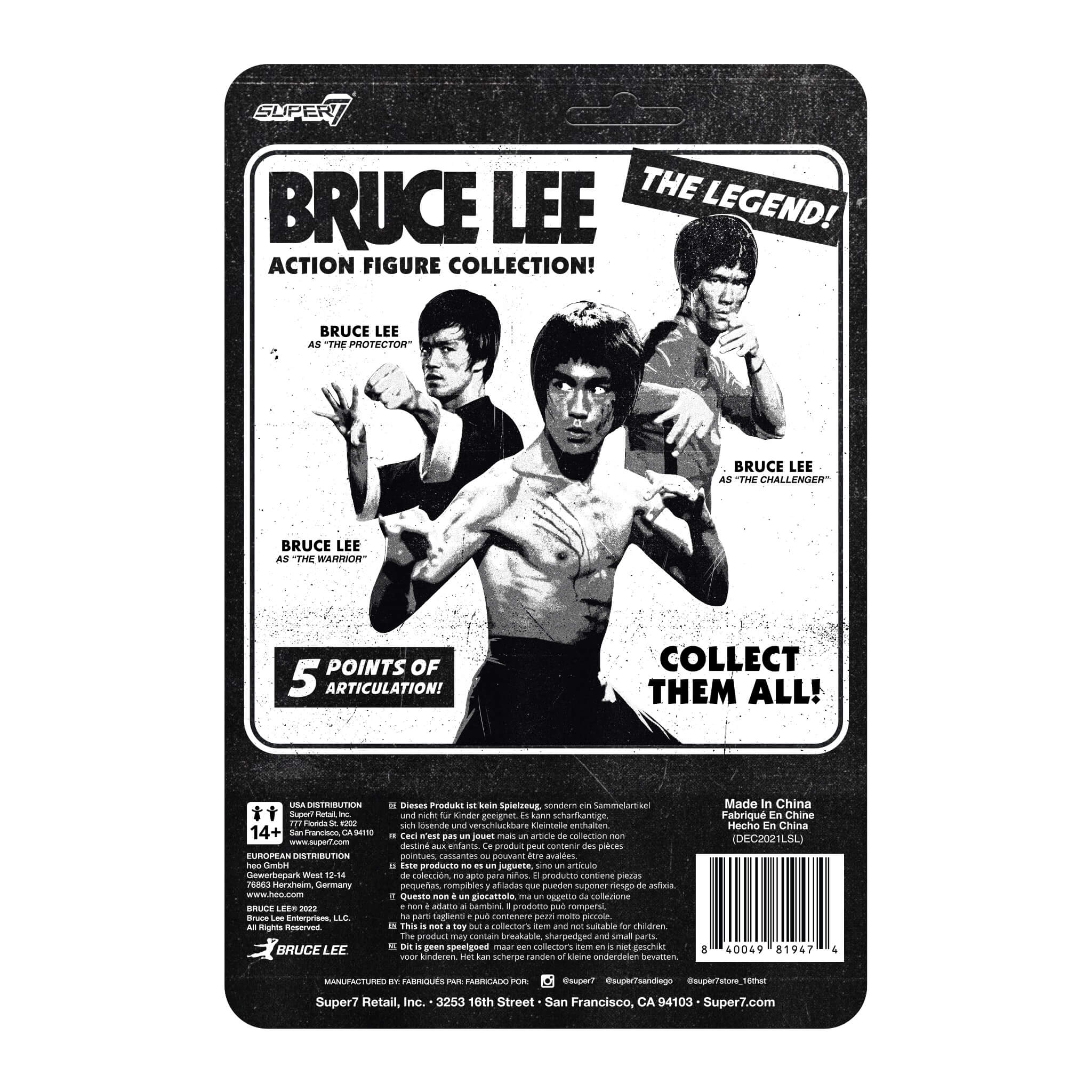 Bruce Lee ReAction Figure Wave 1 - Bruce Lee (The Challenger)