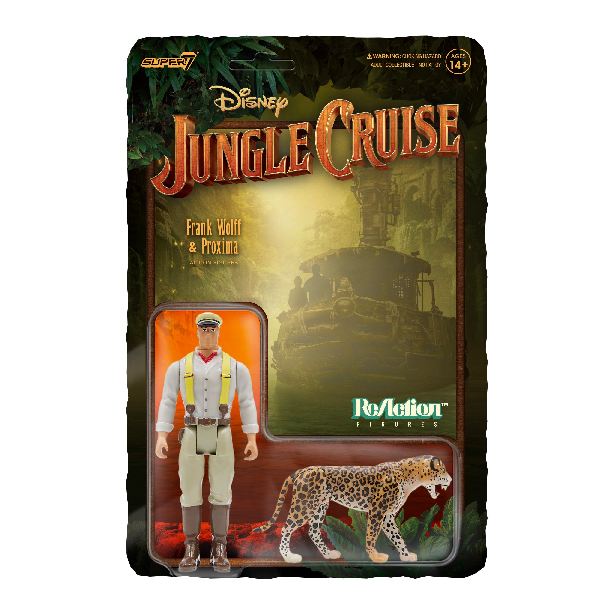Disney Jungle Cruise ReAction Figure Wave 1 - Frank Wolff & Proxima