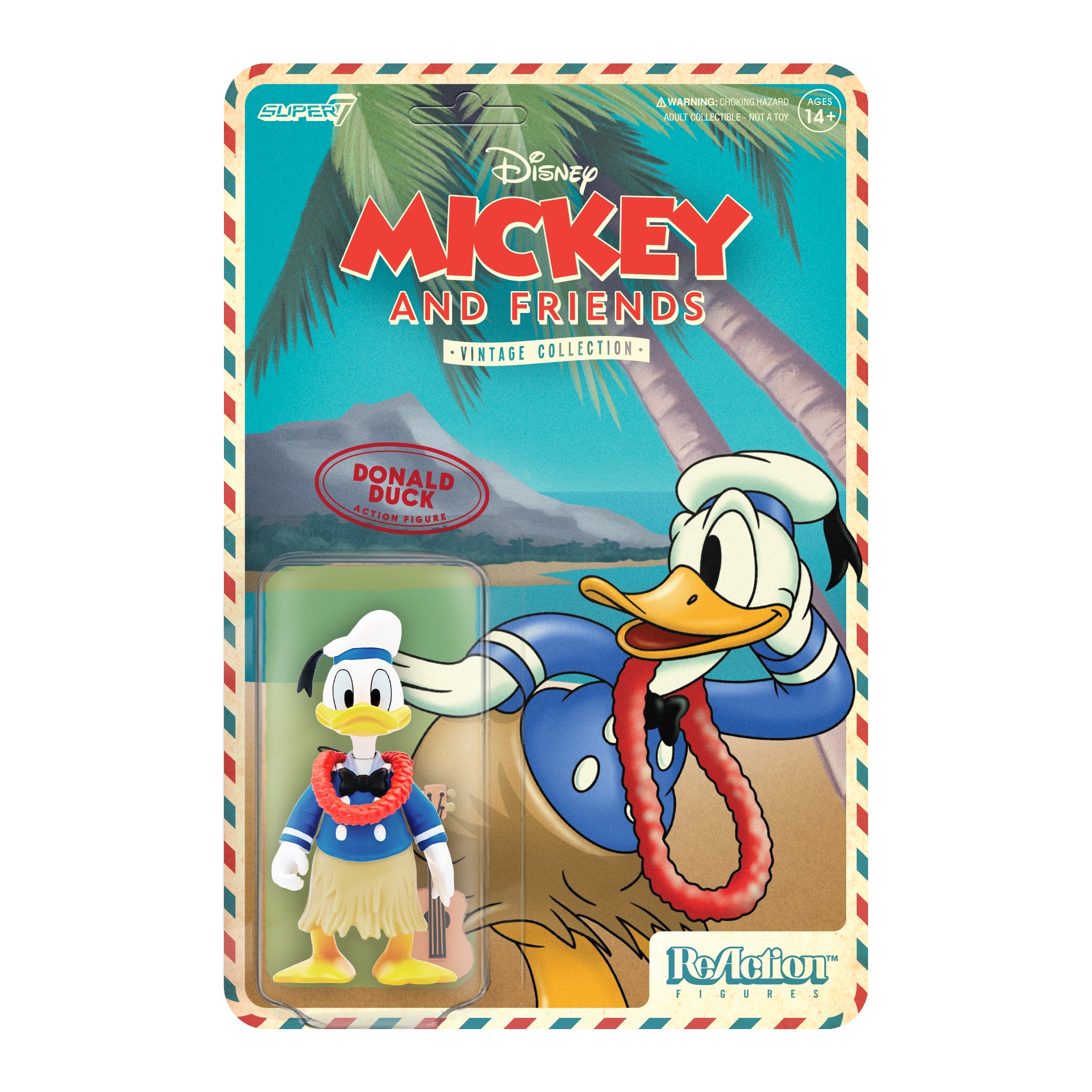 Disney ReAction Figures - Vintage Collection Wave 2 - Donald Duck (Hawaiian Holiday)