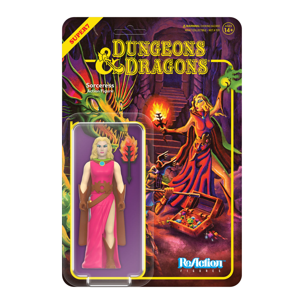 SUPER7 Dungeons & Dragons - Action Figure Githyanki Da 10 Cm (serie ReAction)