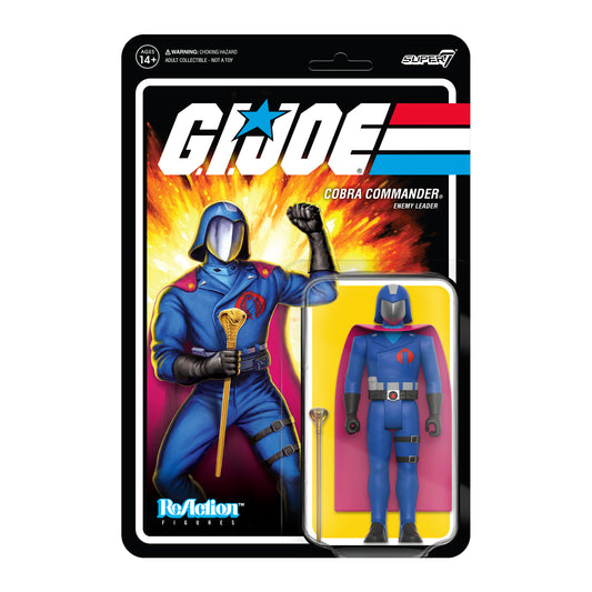 G.I. Joe ReAction Wave 4 - Cobra Commander (Cape & Scepter)