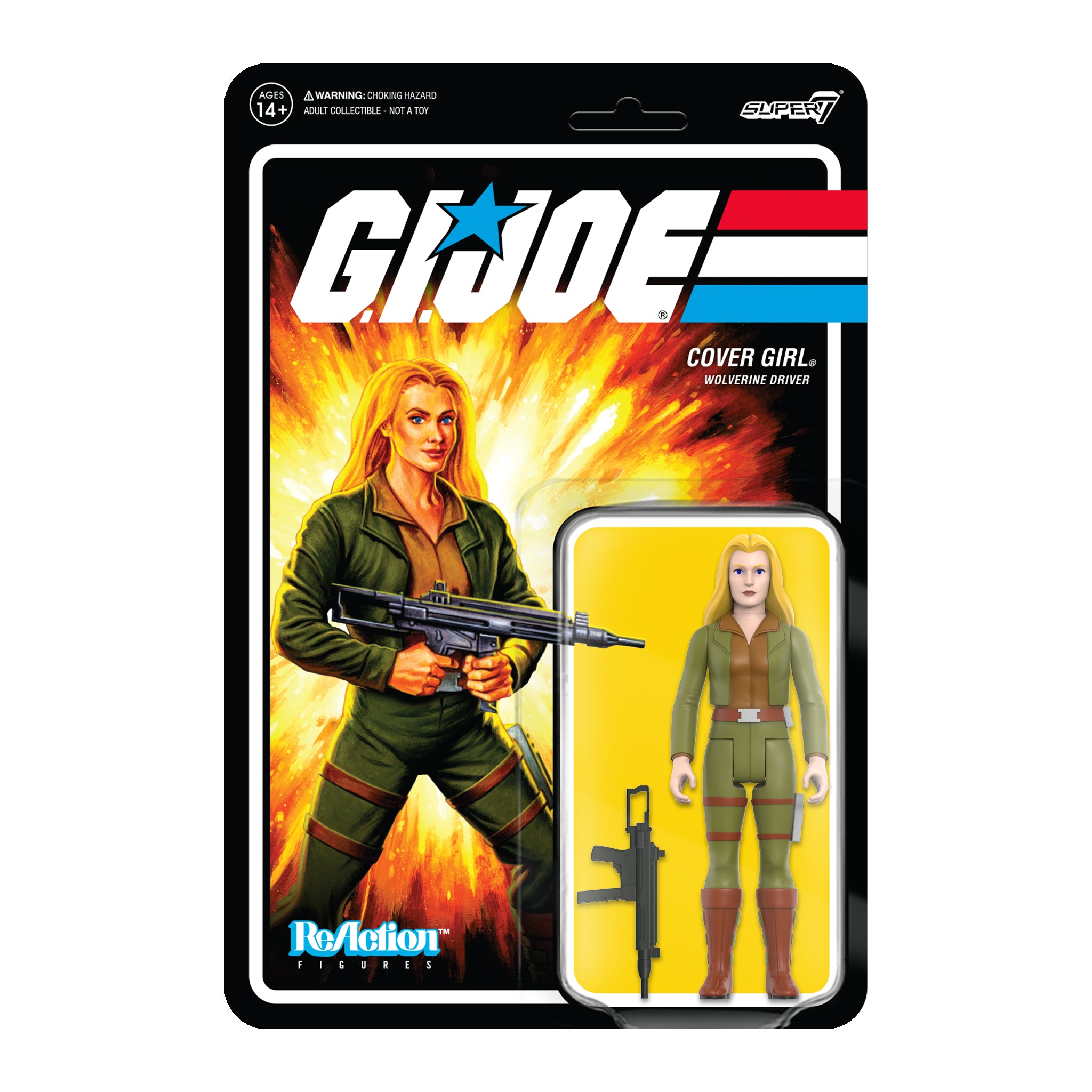 G.I. Joe ReAction Wave 4 - Cover Girl