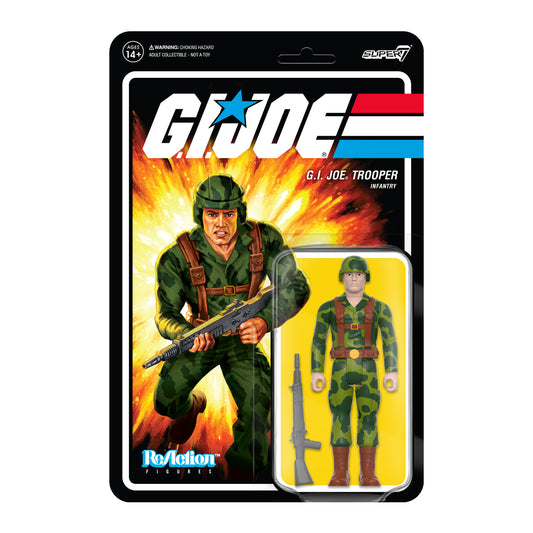 G.I. Joe ReAction Wave 4 - Trooper Clean Shaven (Pink)
